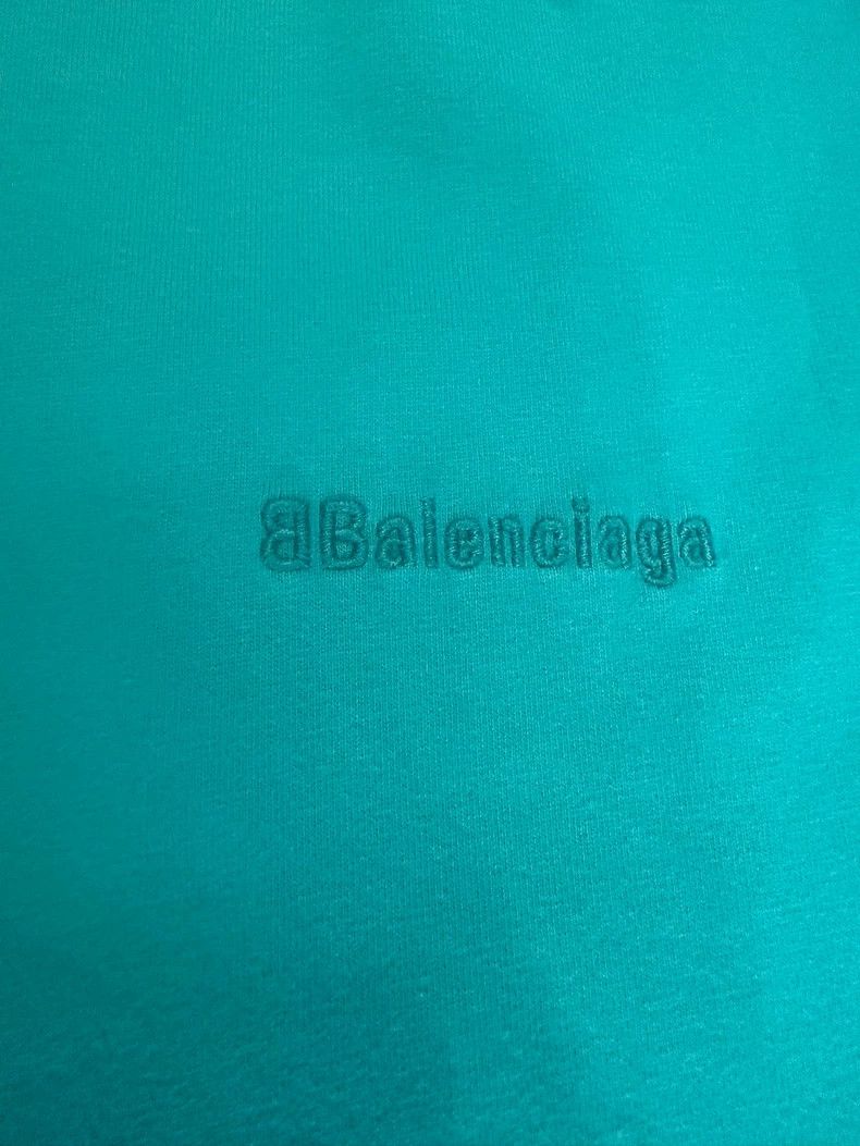 Balenciaga Balenciaga Double B logo embroidered letter round neck loo Size US L / EU 52-54 / 3 - 3 Thumbnail