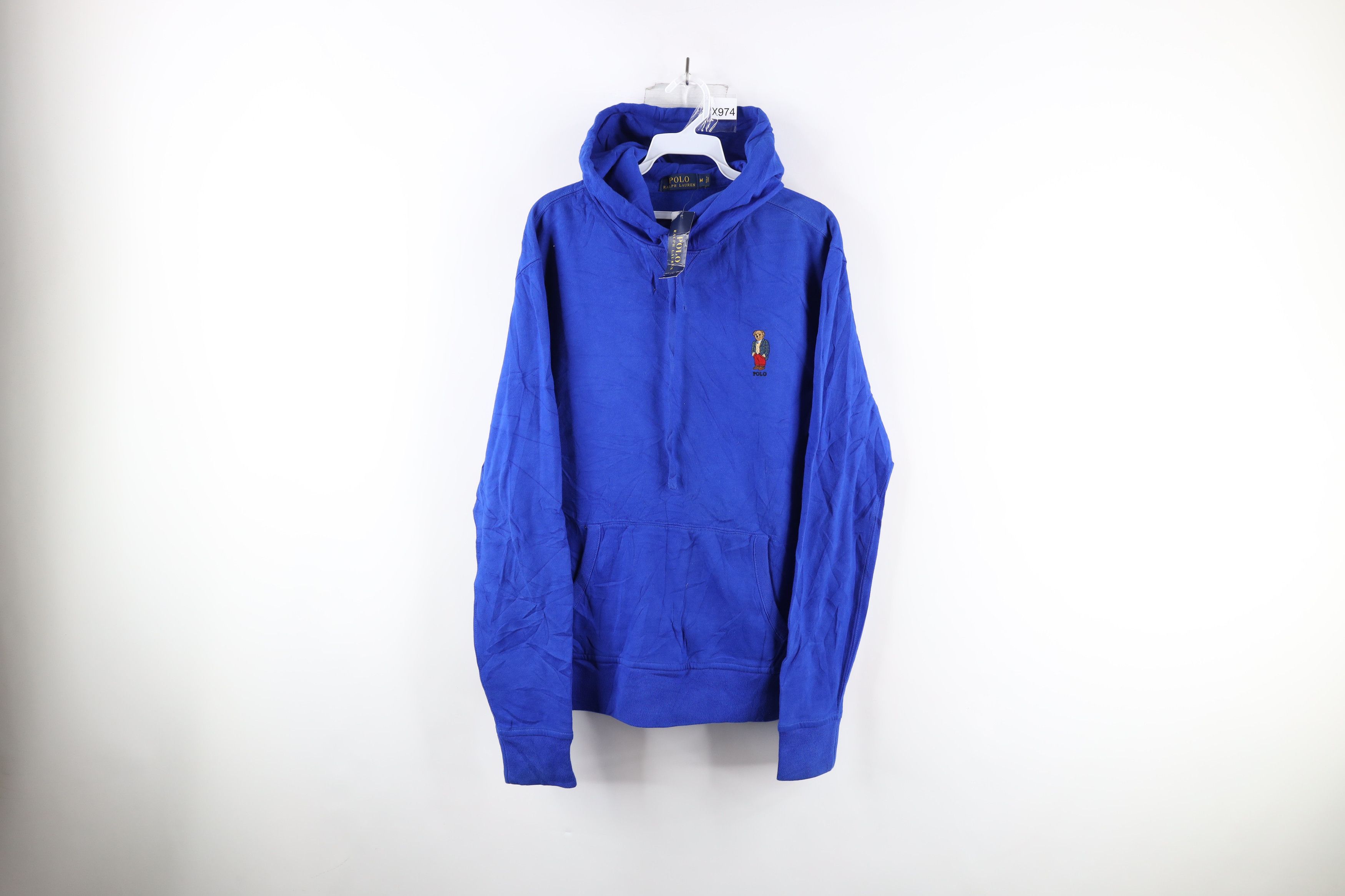 Polo Ralph Lauren Deadstock Vintage Ralph Lauren Polo Bear Hoodie Sweatshirt Size US S / EU 44-46 / 1 - 1 Thumbnail