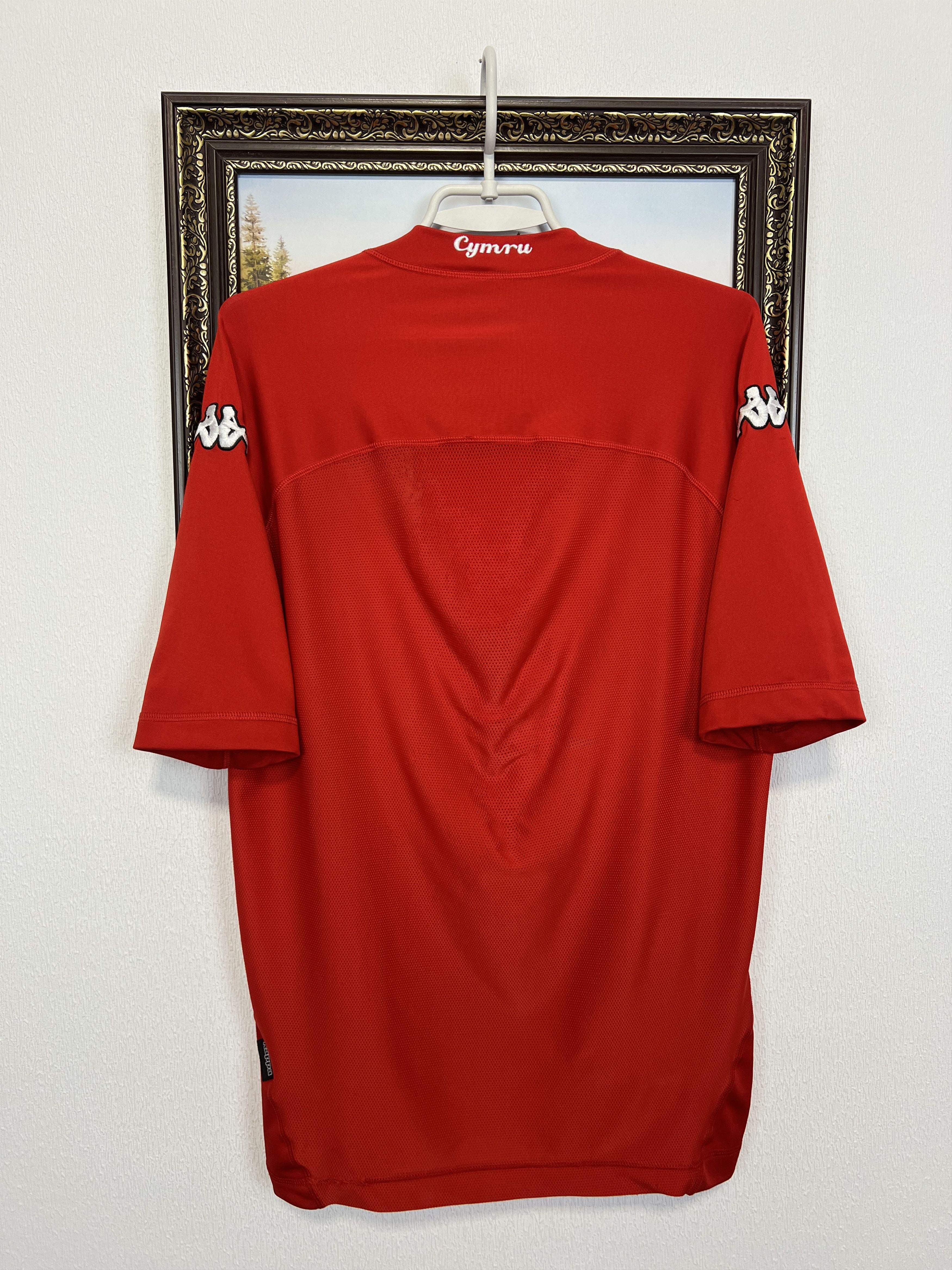 Kappa Wales Home football shirt 2002 Soccer Red Jersey Trikot Rare Size US M / EU 48-50 / 2 - 10 Thumbnail