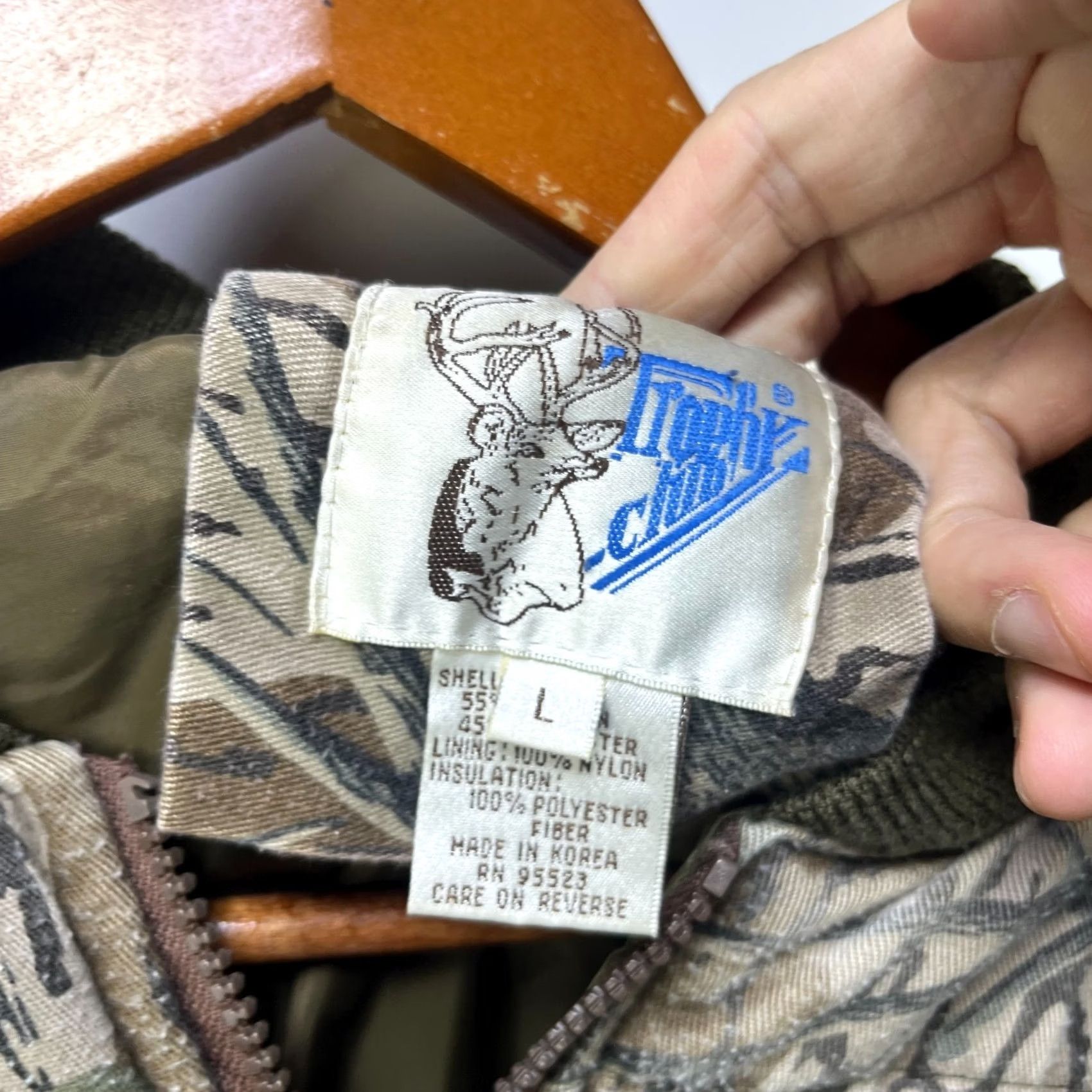 Realtree VINTAGE Realtree Camo Puffer Jacket Liner Large Men Jacket Camouflage Green Logo 90s Fashion Hunters Mens Size US L / EU 52-54 / 3 - 4 Thumbnail