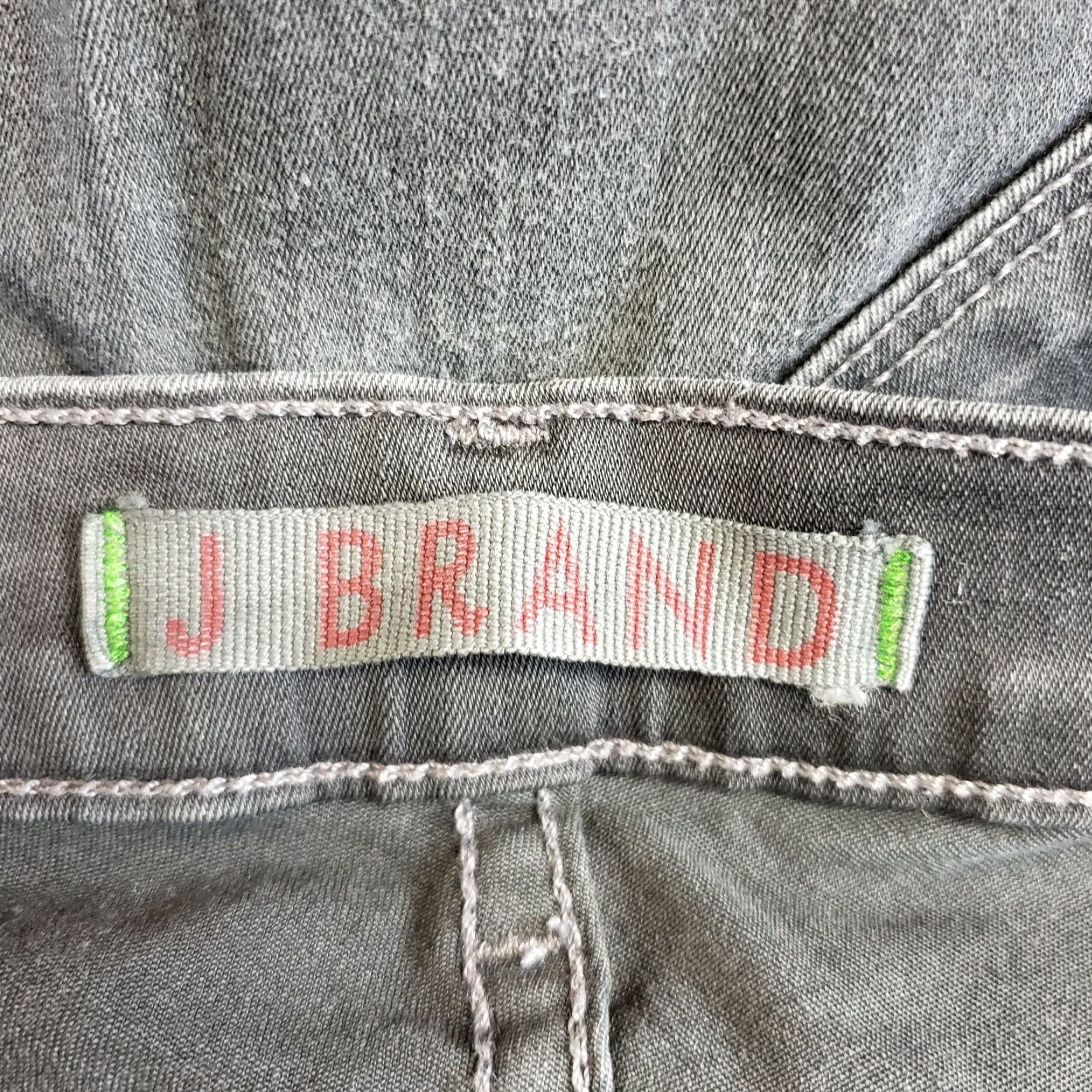 J Brand J Brand Womens Skinny Jeans Sz 27 Gray Dark Low Rise Denim 98% Cotton 2% Elastane Womens Jeans Skinny Leg 27 Gray Dark Size 27" / US 4 / IT 40 - 6 Thumbnail