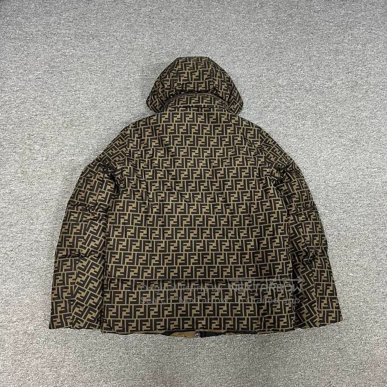 Fendi Fendi Double F Monogram Down Jacket, Essential for Fall/Wi Size US M / EU 48-50 / 2 - 8 Thumbnail