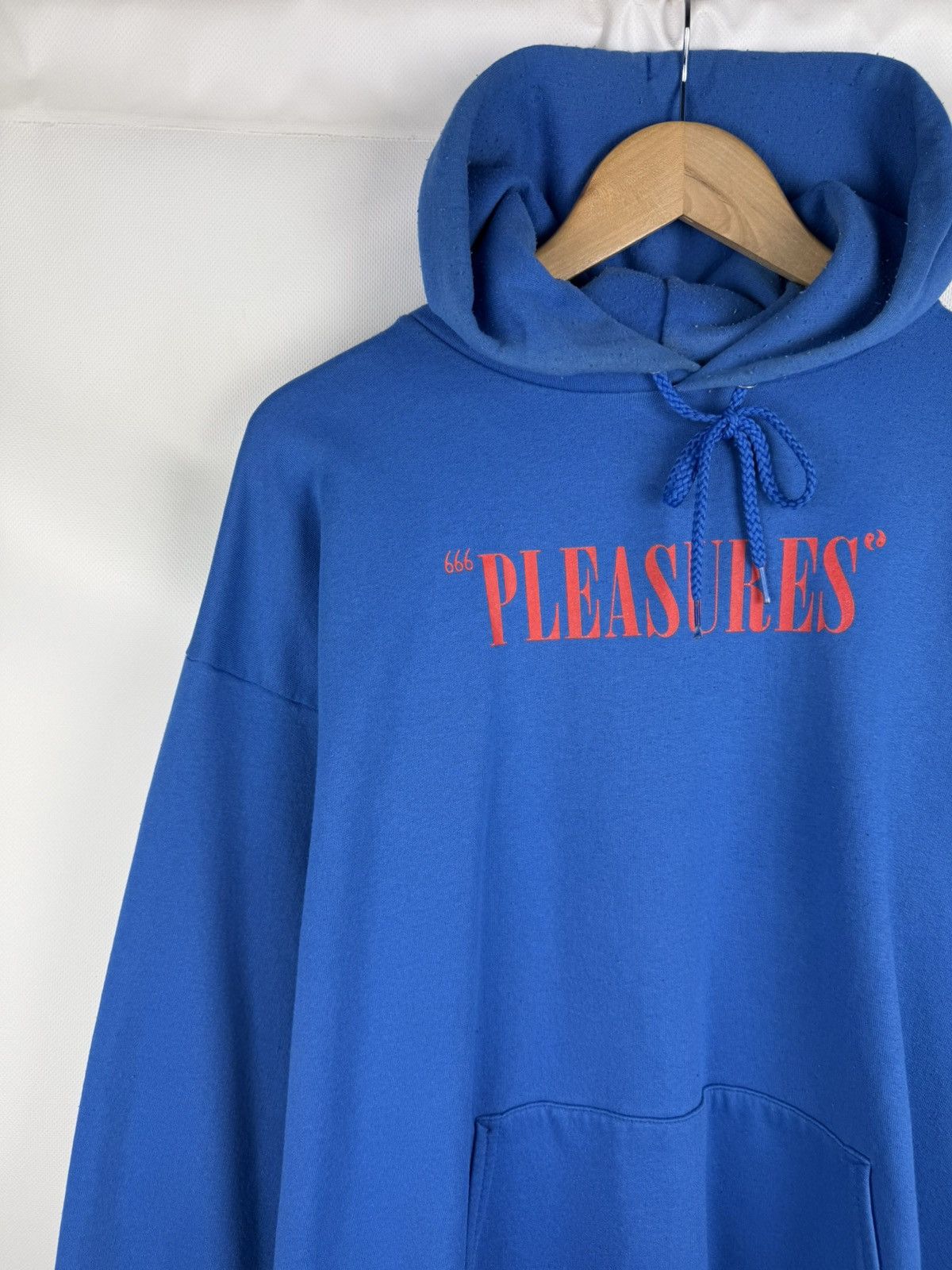 Champion × Pleasures Pleasures Champion Soft Core Porn Big Logo Hoodie Pullover Size US L / EU 52-54 / 3 - 4 Thumbnail