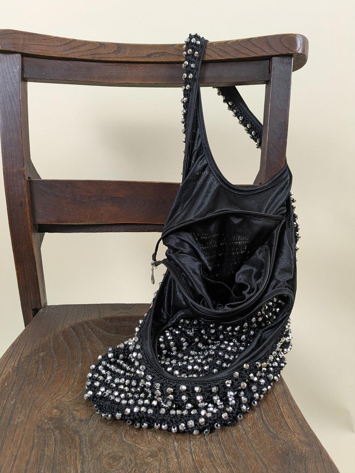 Other 2000's / Y2K beaded slouchy boho bag Size ONE SIZE - 3 Thumbnail