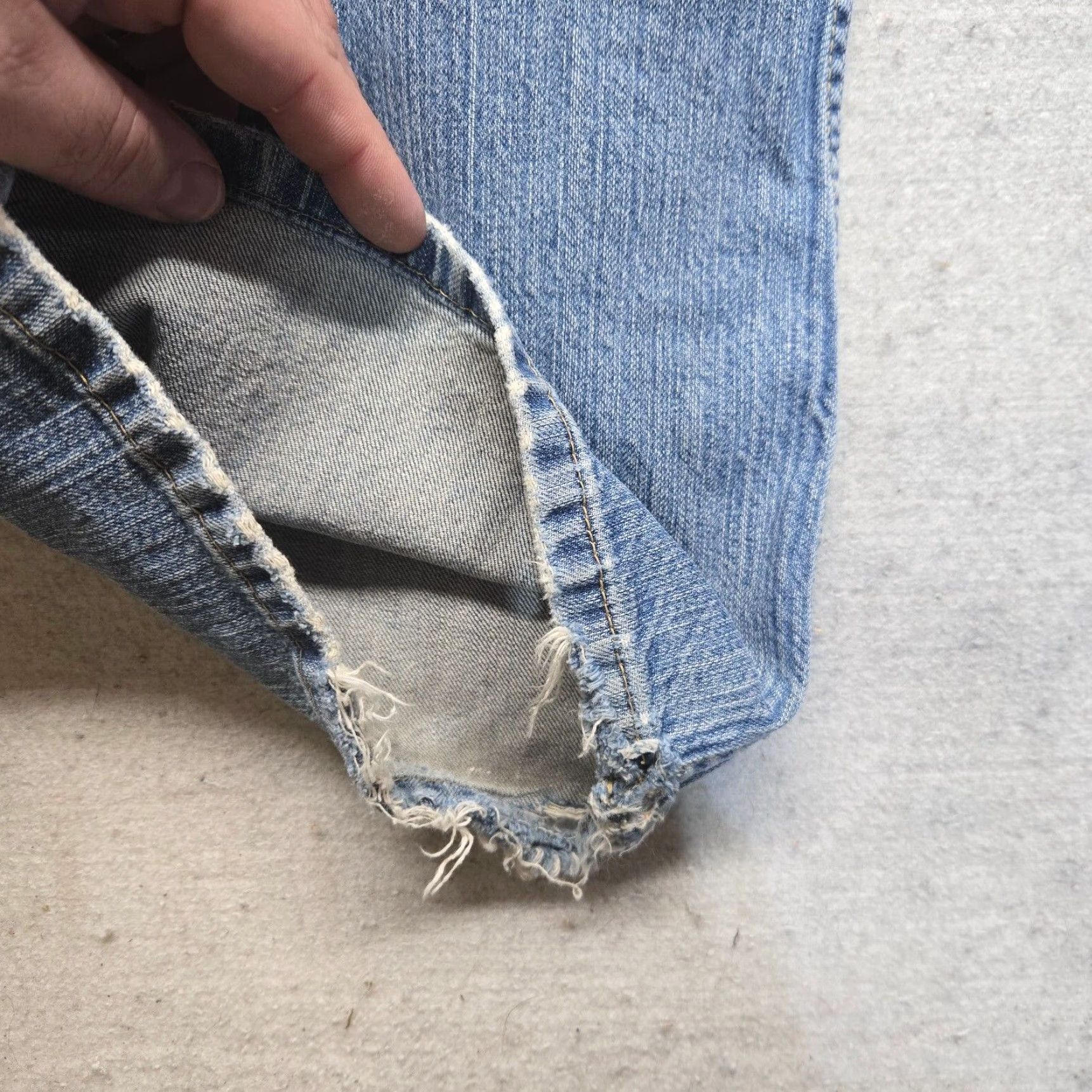 Route 66 VINTAGE Route 66 Women's Jeans Flare Fit Medium Wash Blue Denim Pants Adult Size 13 Size 34" / US 12 / IT 48 - 3 Thumbnail