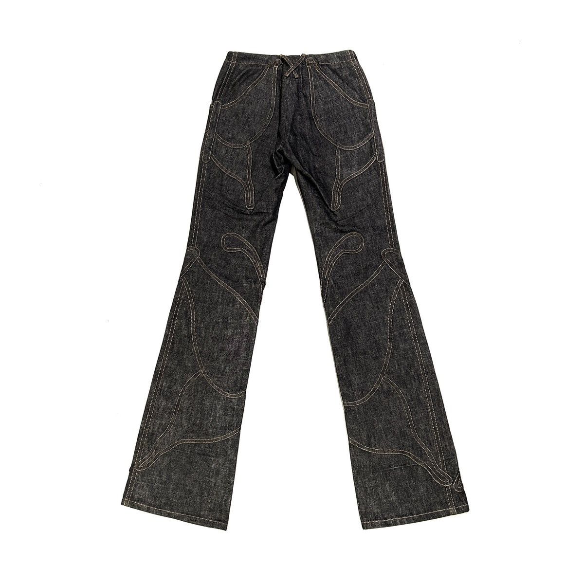 Dolce & Gabbana Dolce & Gabbana Spring 2002 Butterfly Jeans Size 26" / US 2 / IT 38 - 2 Thumbnail