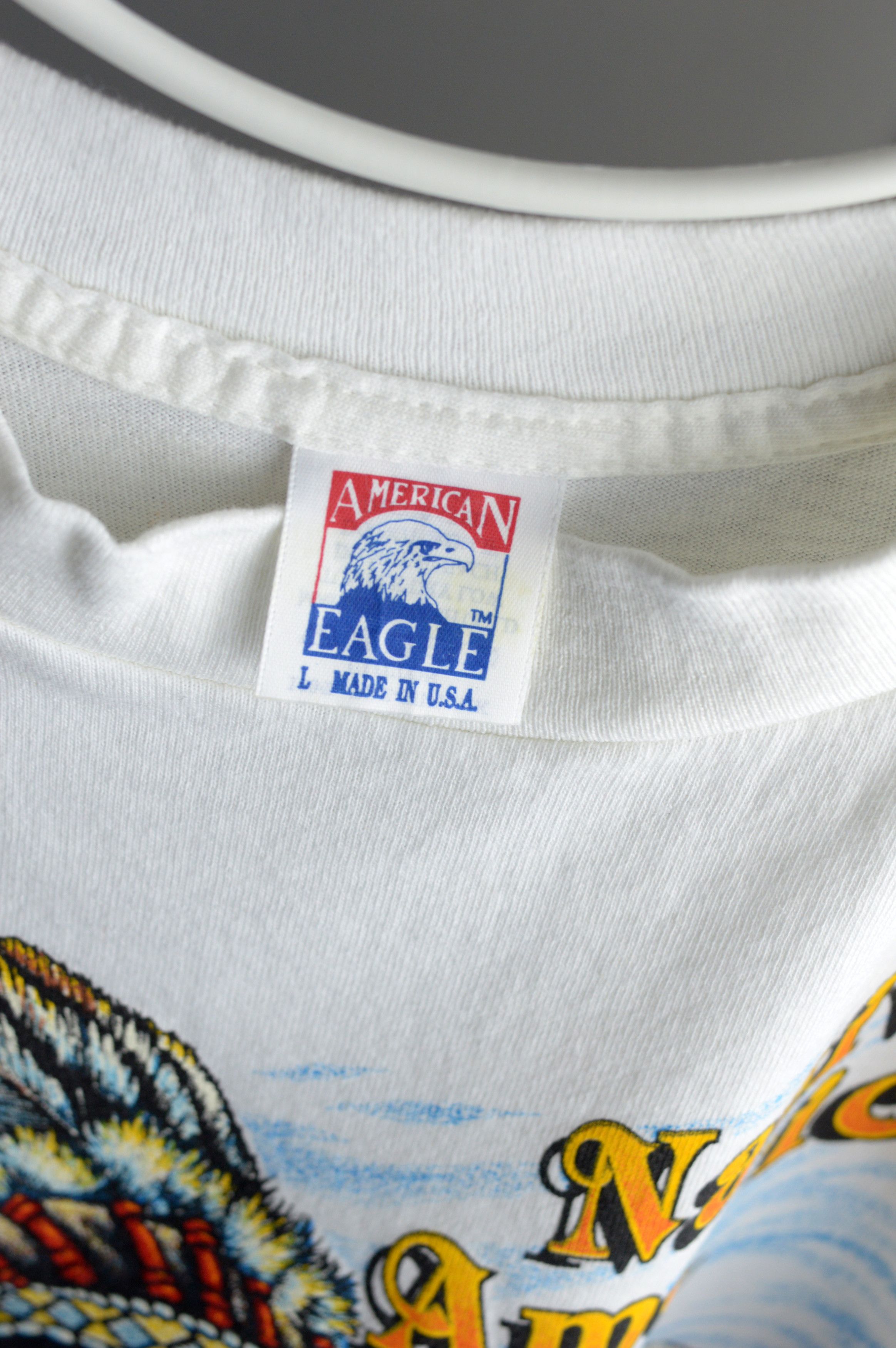 Vintage Vintage Easyriders Native American/Eagle 90s t shirt Size US L / EU 52-54 / 3 - 4 Thumbnail