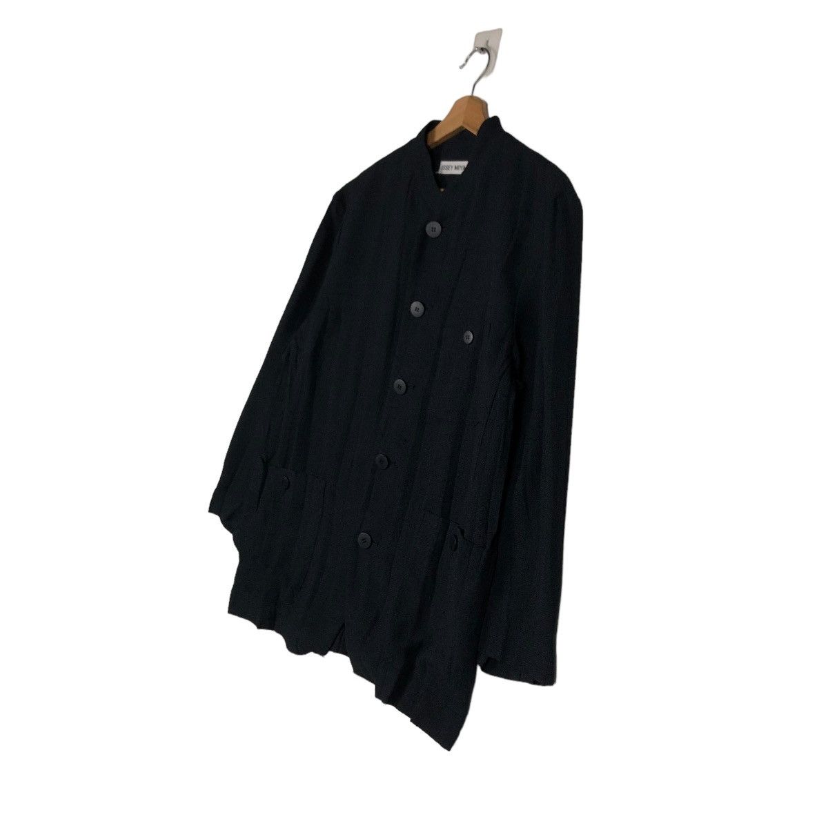 Issey Miyake 🔥RICH BLACK VINTAGE ISSEY MIYAKE JACKET MULTI POCKET CARGO Size US M / EU 48-50 / 2 - 4 Thumbnail