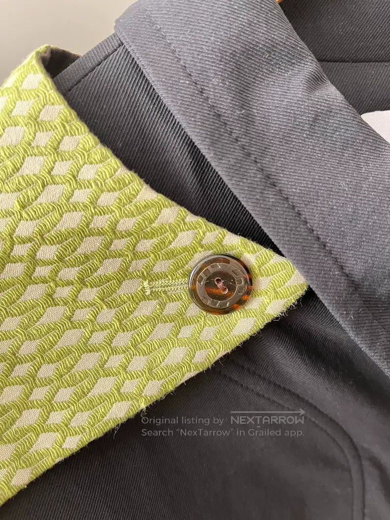 Kiko Kostadinov Kiko Kostadinov The shirt, with its green fluttering ribbo Size US M / EU 48-50 / 2 - 3 Thumbnail