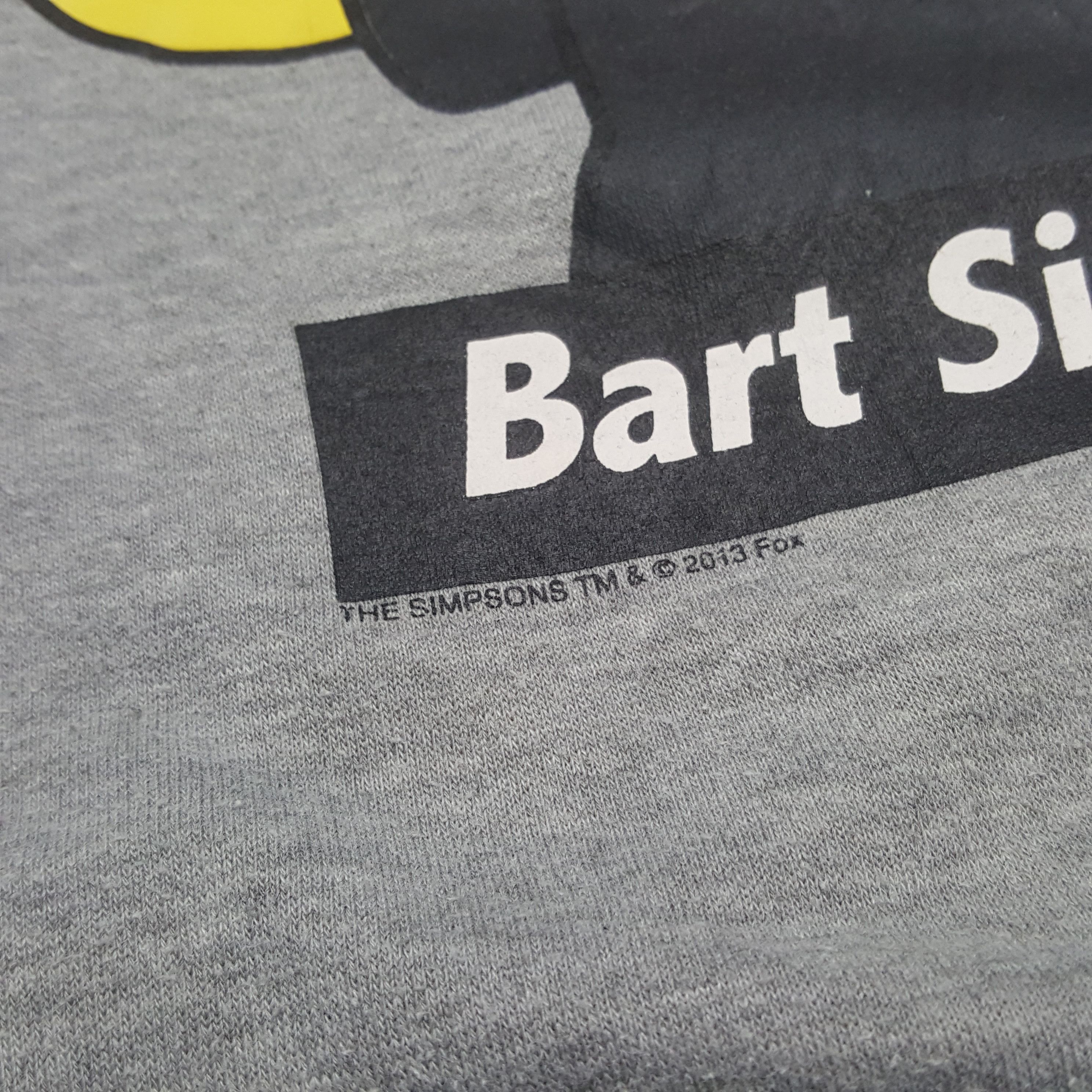 The Simpsons × Vintage Vintage THE SIMPSONS Cartoon Characters Sweatshirt C293N25 Size US M / EU 48-50 / 2 - 7 Thumbnail