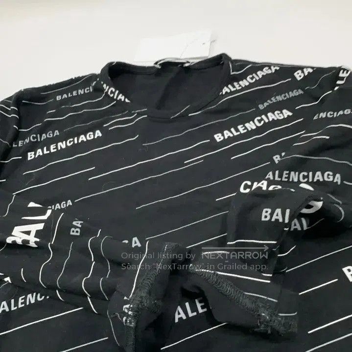 Balenciaga Balenciaga Long Sleeve Stretch Black T. Size US M / EU 48-50 / 2 - 6 Thumbnail