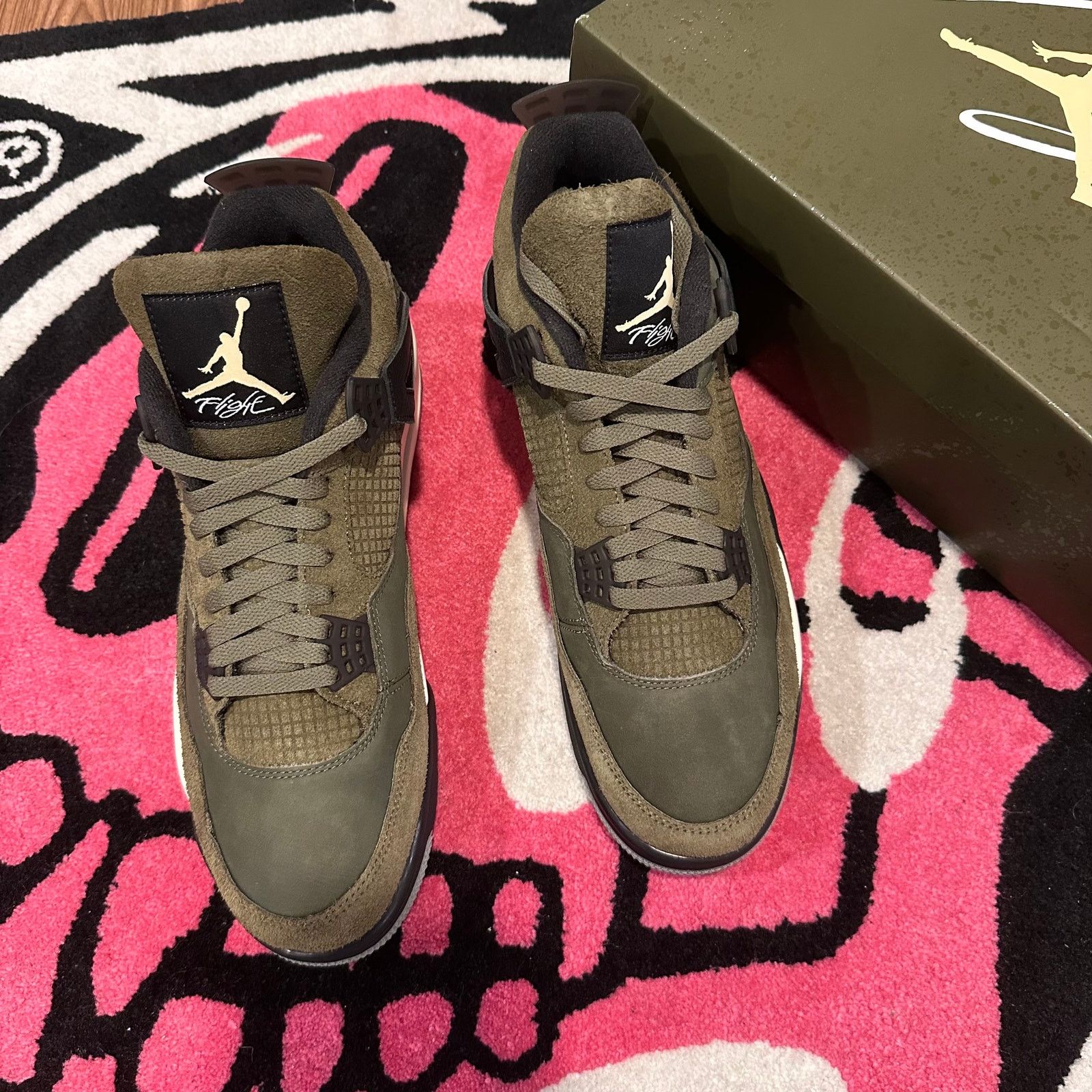 Jordan Brand Jordan 4 Retro SE Craft Medium Olive - Size 11.5 - Brand New Size US 11.5 / EU 44-45 - 2 Thumbnail