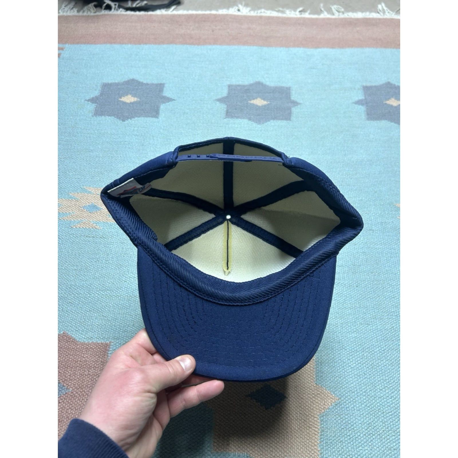 Equipment Vintage Blue Full Foam Adjustable SnapBack Hat Cap HEC User: Vintage Blue Full Foam Adjustable SnapBack Hat Cap HEC Size ONE SIZE - 5 Thumbnail