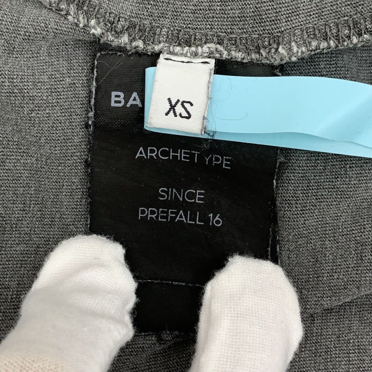 Balenciaga Balenciaga Washed Logo Printed Crew Neck T-Shirt K26WX Size US XS / EU 42 / 0 - 6 Thumbnail