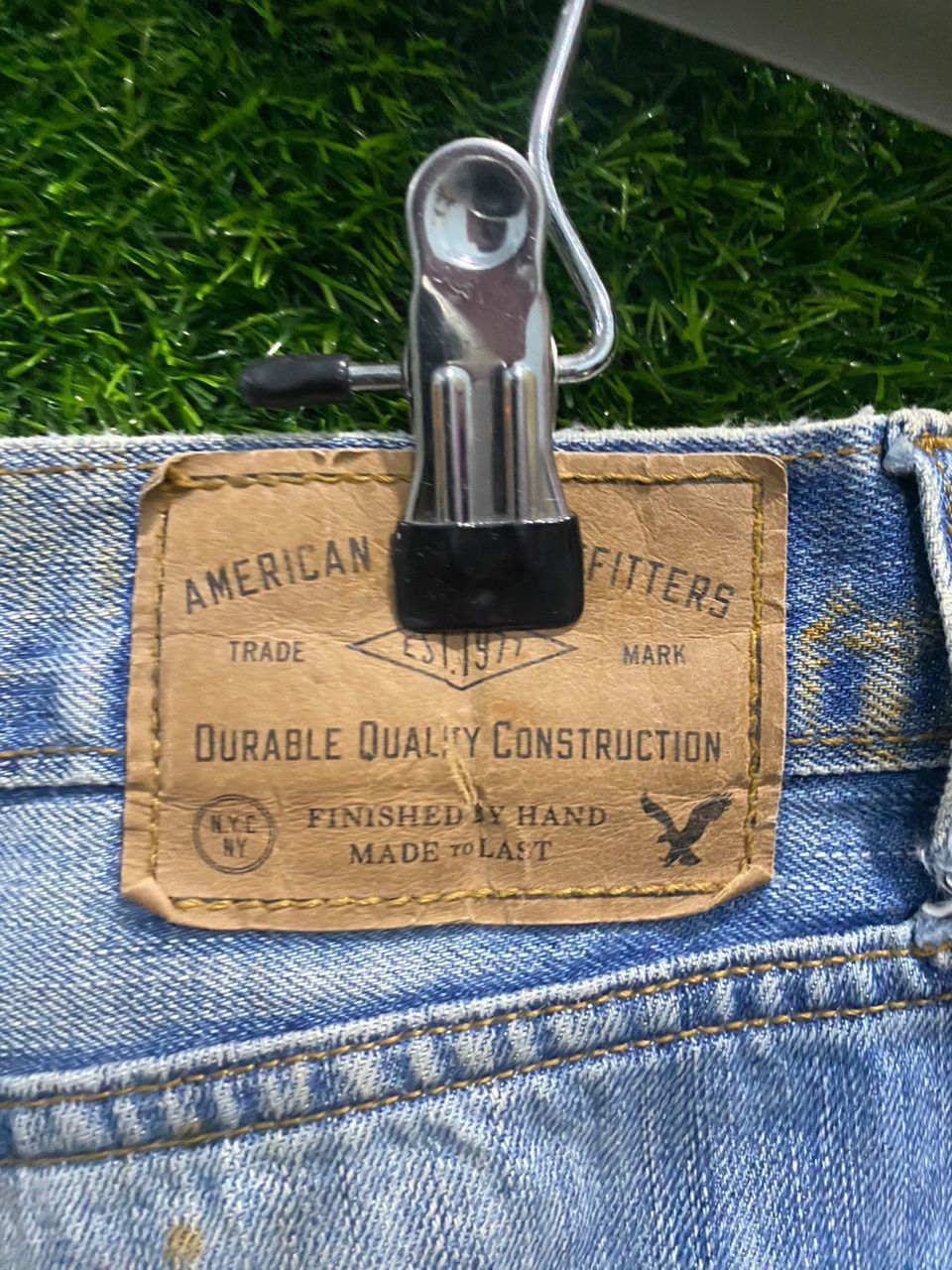 American Eagle Outfitters × Vintage Vintage American Eagle Denim Cropp Pants Size US 33 - 4 Thumbnail