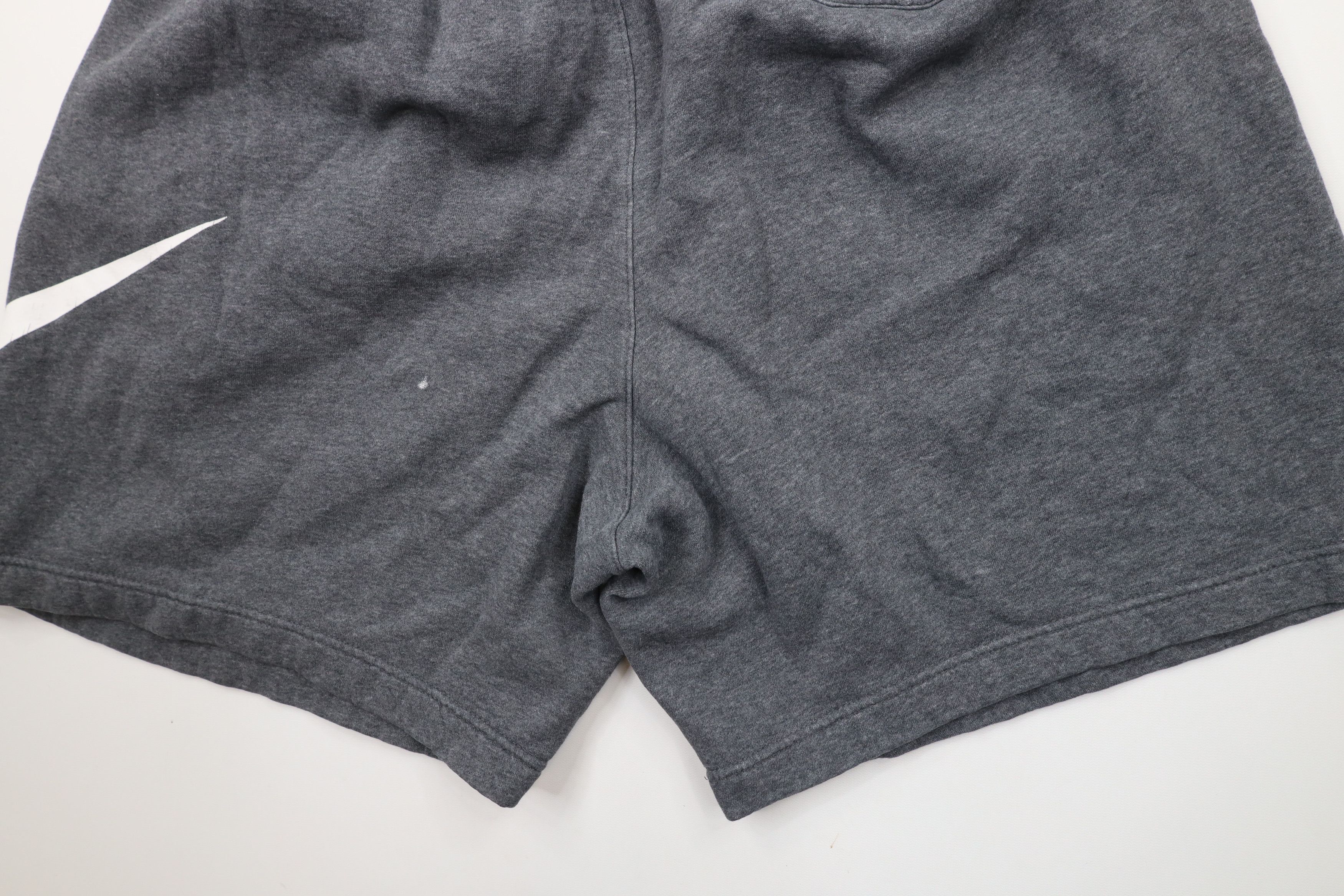 Nike × Vintage Vintage Nike Big Swoosh Logo Above Knee Sweatpants Shorts Size US 34 / EU 50 - 11 Thumbnail