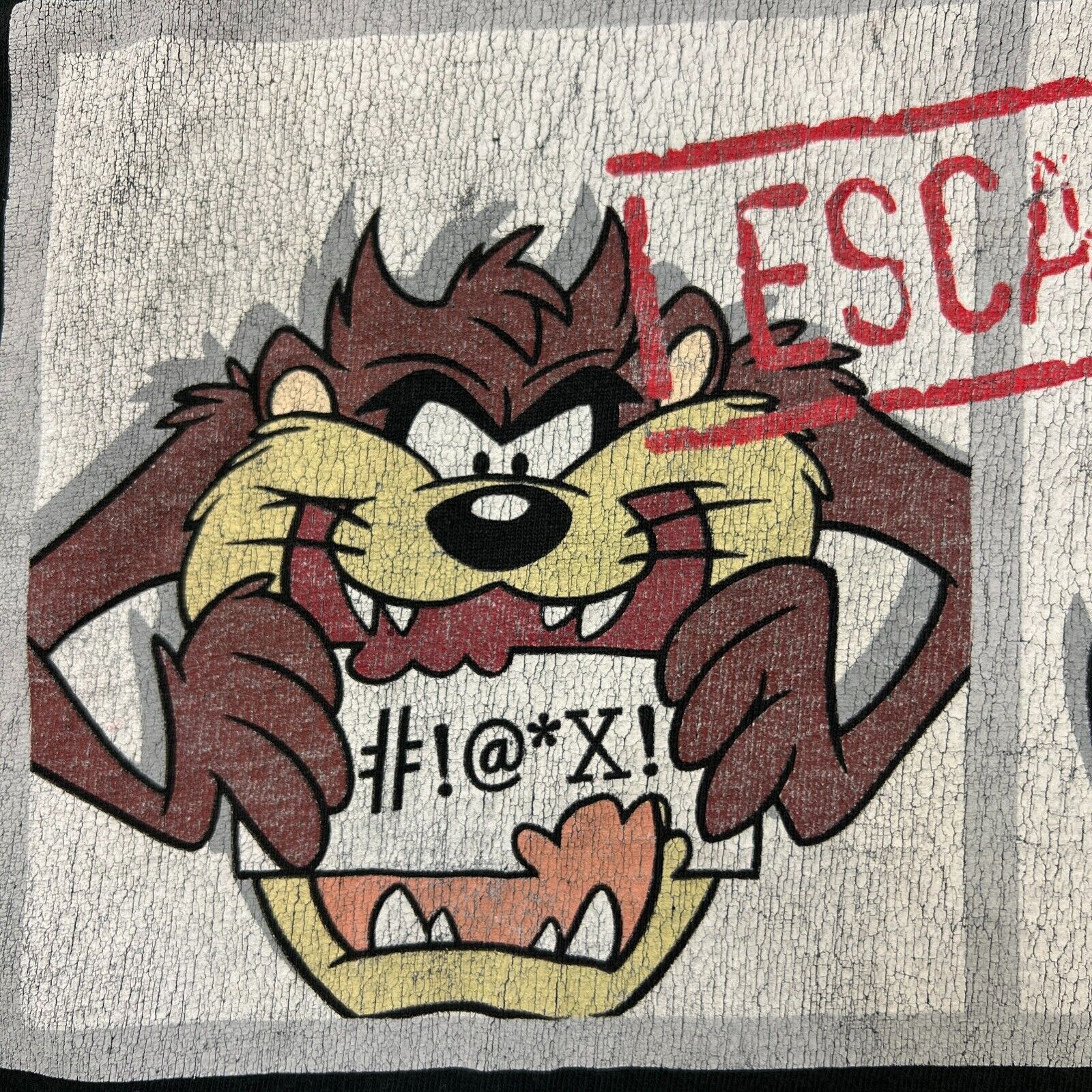 Cartoon Network × Vintage × Warner Bros 1995 Warner Bro Tasmanian Devil T Shirt Looney Tunes Cartoon Size US XL / EU 56 / 4 - 3 Thumbnail