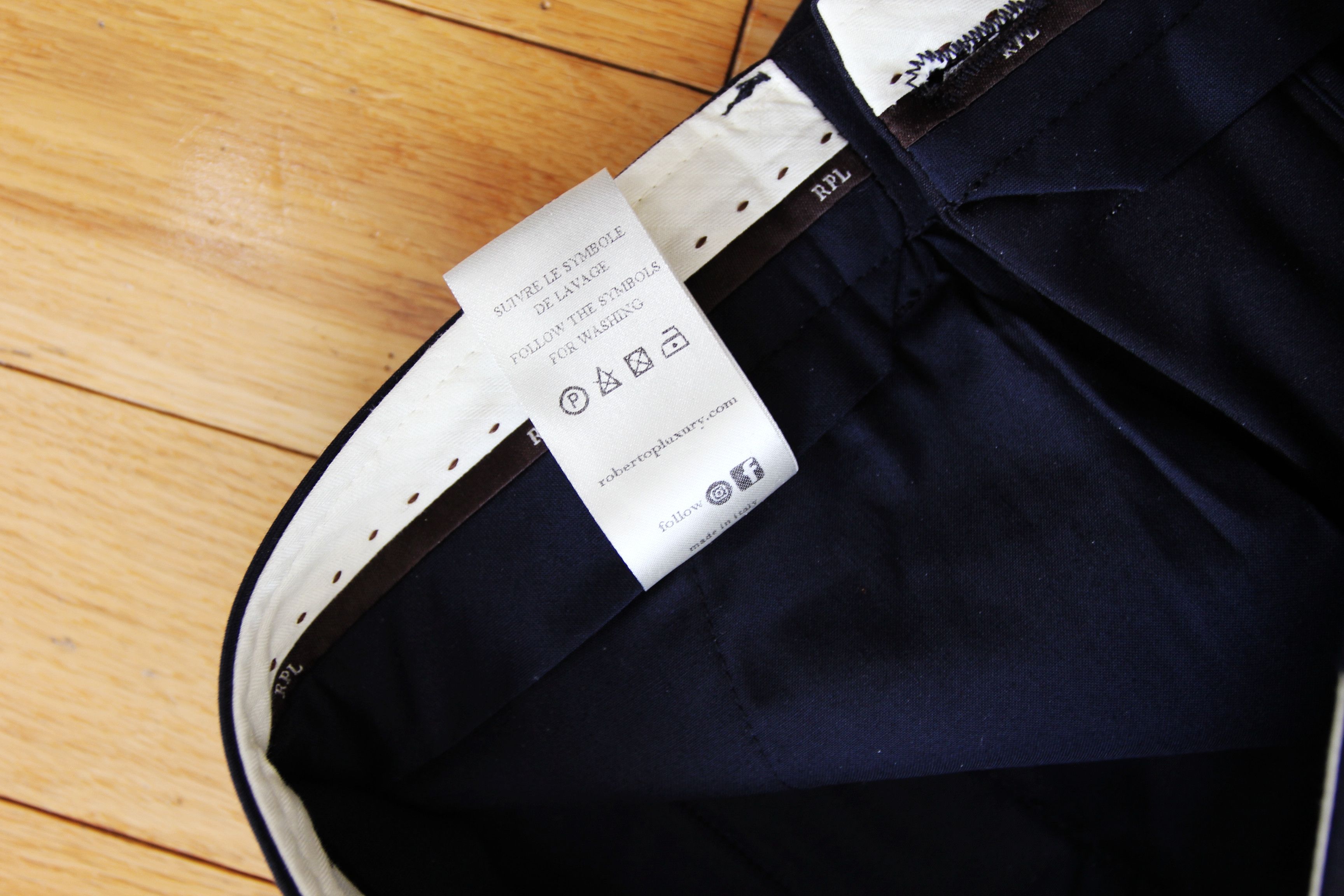 Other BNWT AW24 RPL ROBERTOPLUXURY DRESS PANTS 32 Size US 32 / EU 48 - 9 Thumbnail