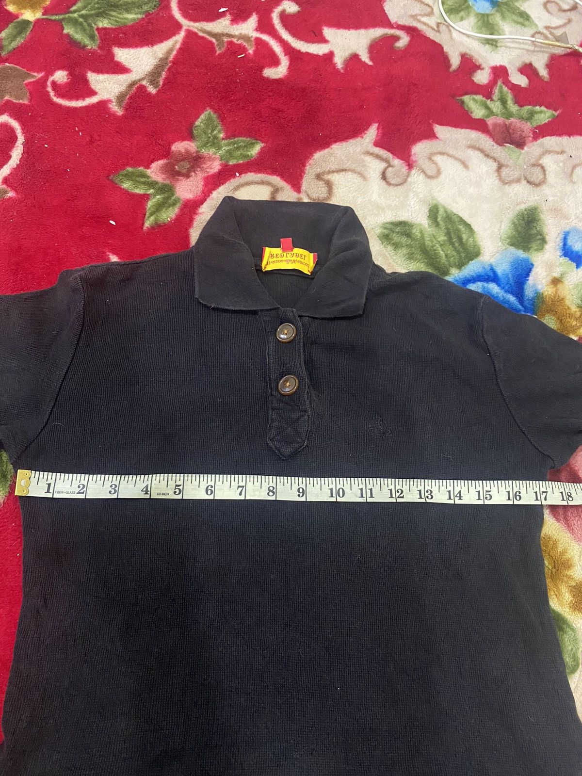 Vivienne Westwood Vivienne Westwood Red Label Women Black Polo Tee Size S / US 4 / IT 40 - 3 Thumbnail