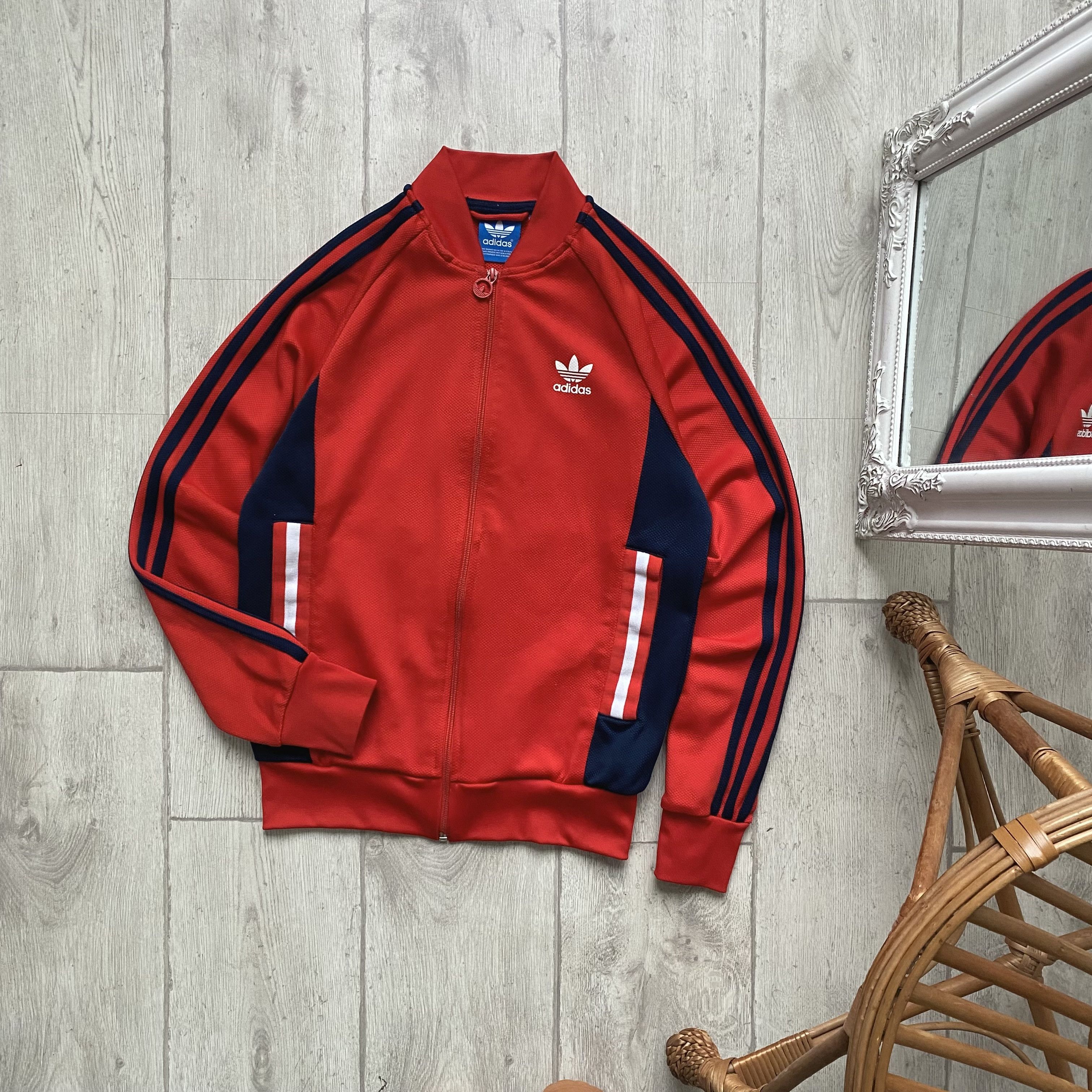 Adidas × Vintage Vintage Adidas Track Jacket embroidered