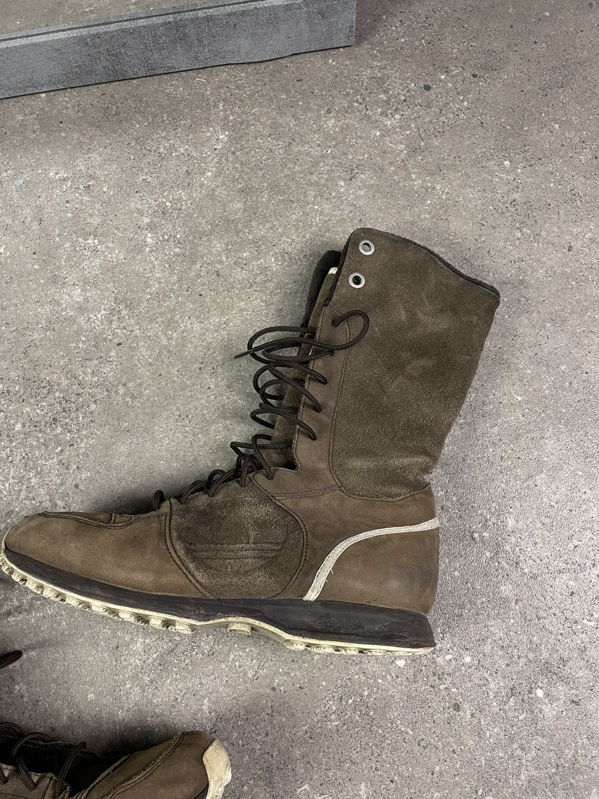 Adidas × Vintage Vintage Y2K Adidas respect me Leather Boots Size US 5.5 / IT 35.5 - 3 Thumbnail