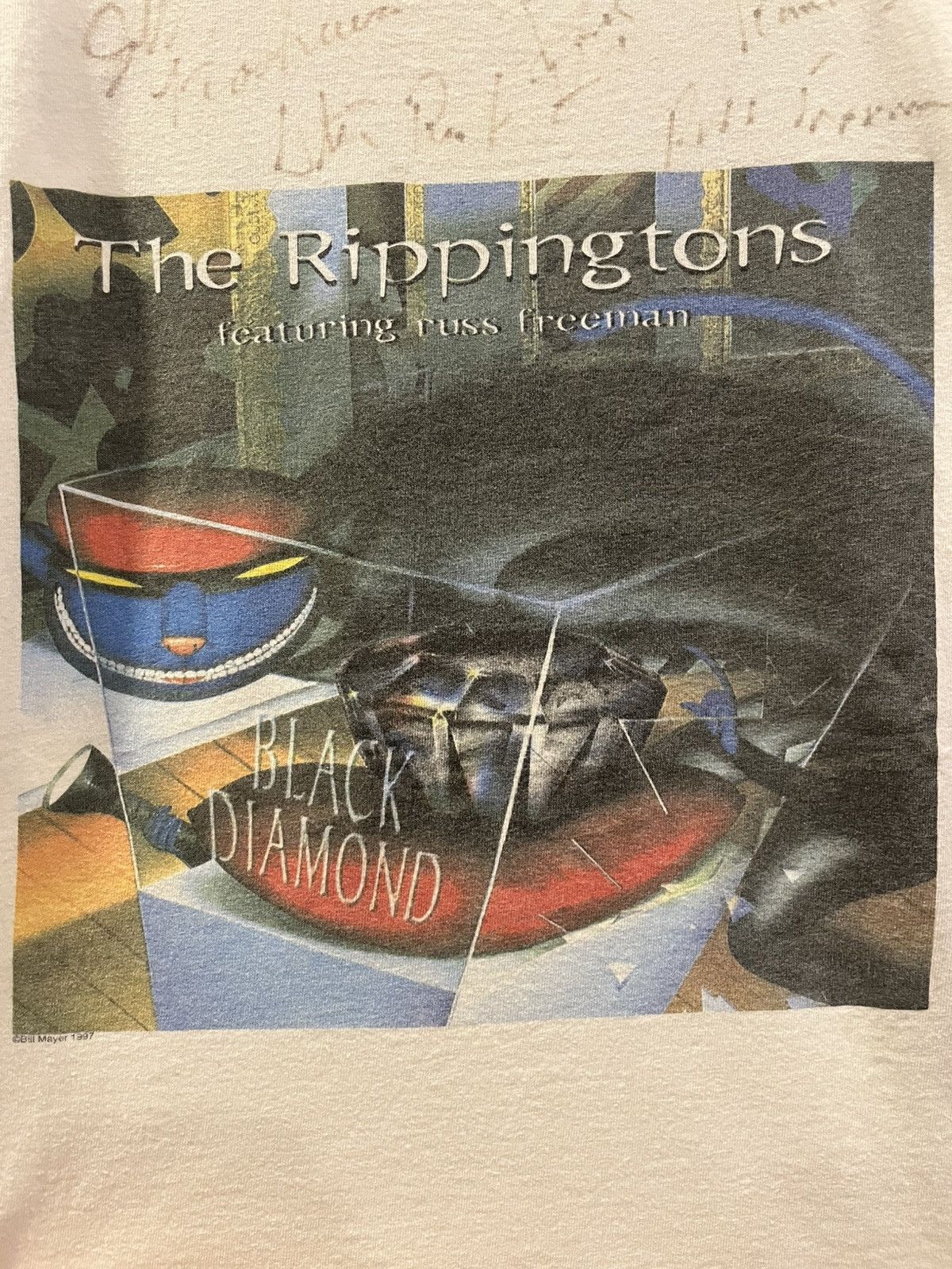 Band Tees Vintage 90s The Rippingtons T-Shirt Size US L / EU 52-54 / 3 - 3 Thumbnail
