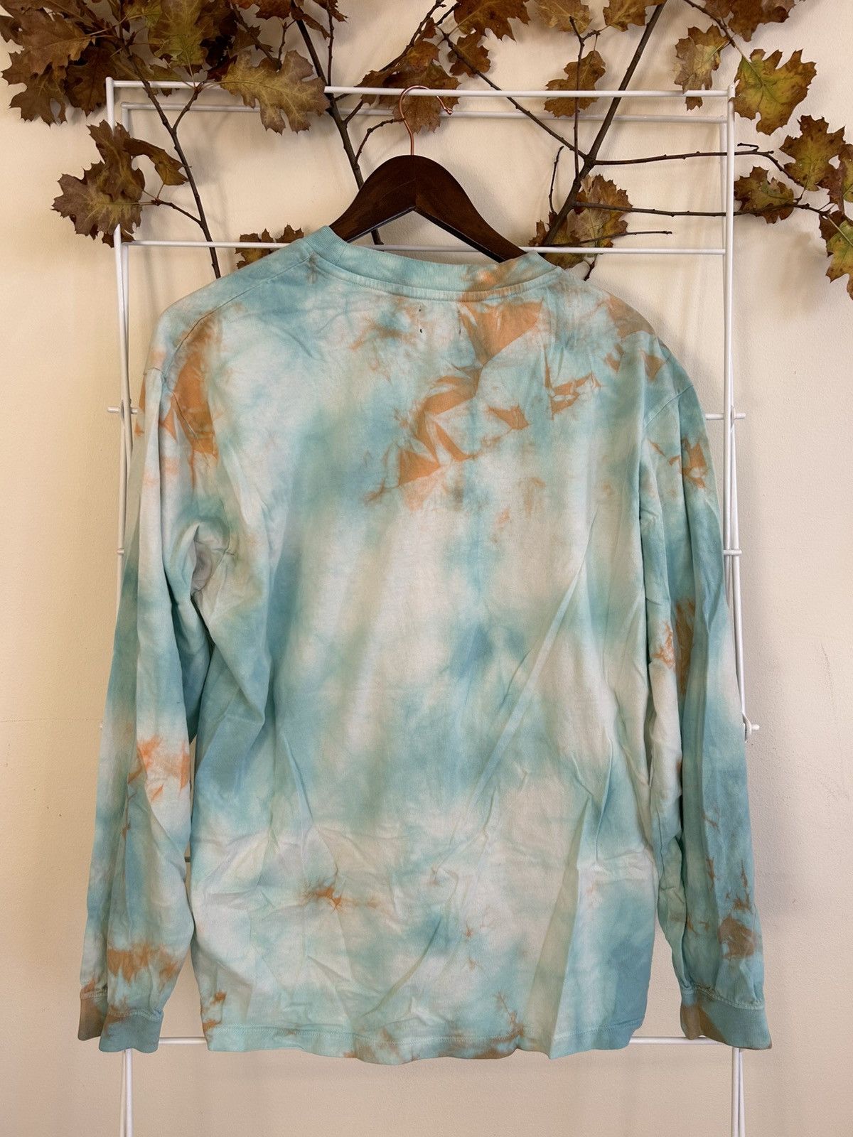 Edwin Edwin long sleeve teal tie dye shirt Size US M / EU 48-50 / 2 - 2 Thumbnail