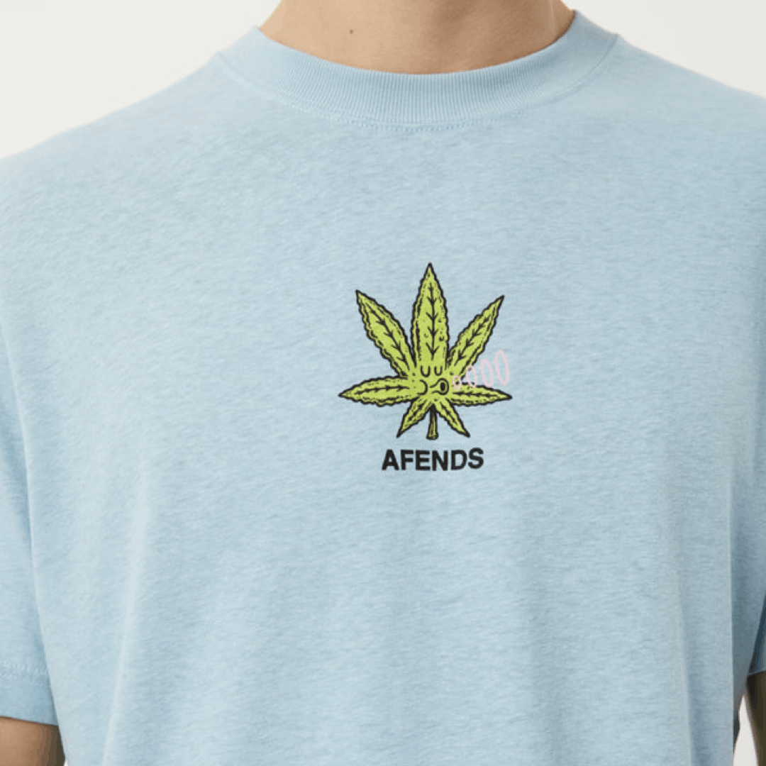 Afends BNWT Afends Coasting - Hemp Weed Tee - Size Medium Size US M / EU 48-50 / 2 - 11 Thumbnail
