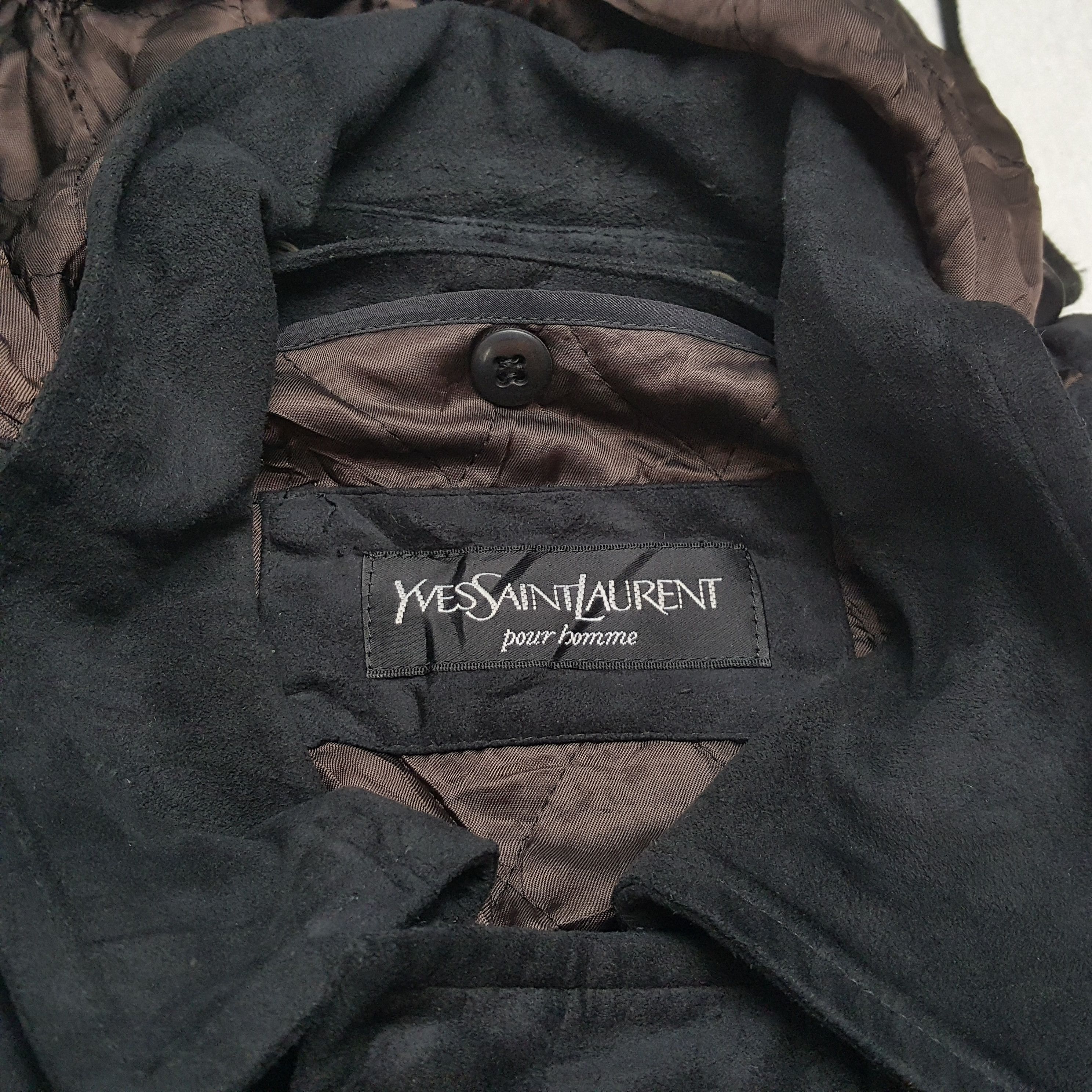 Vintage YVES SAINT LAURENT Winter Fashion Style Hoodie Jacket Size US M / EU 48-50 / 2 - 10 Thumbnail