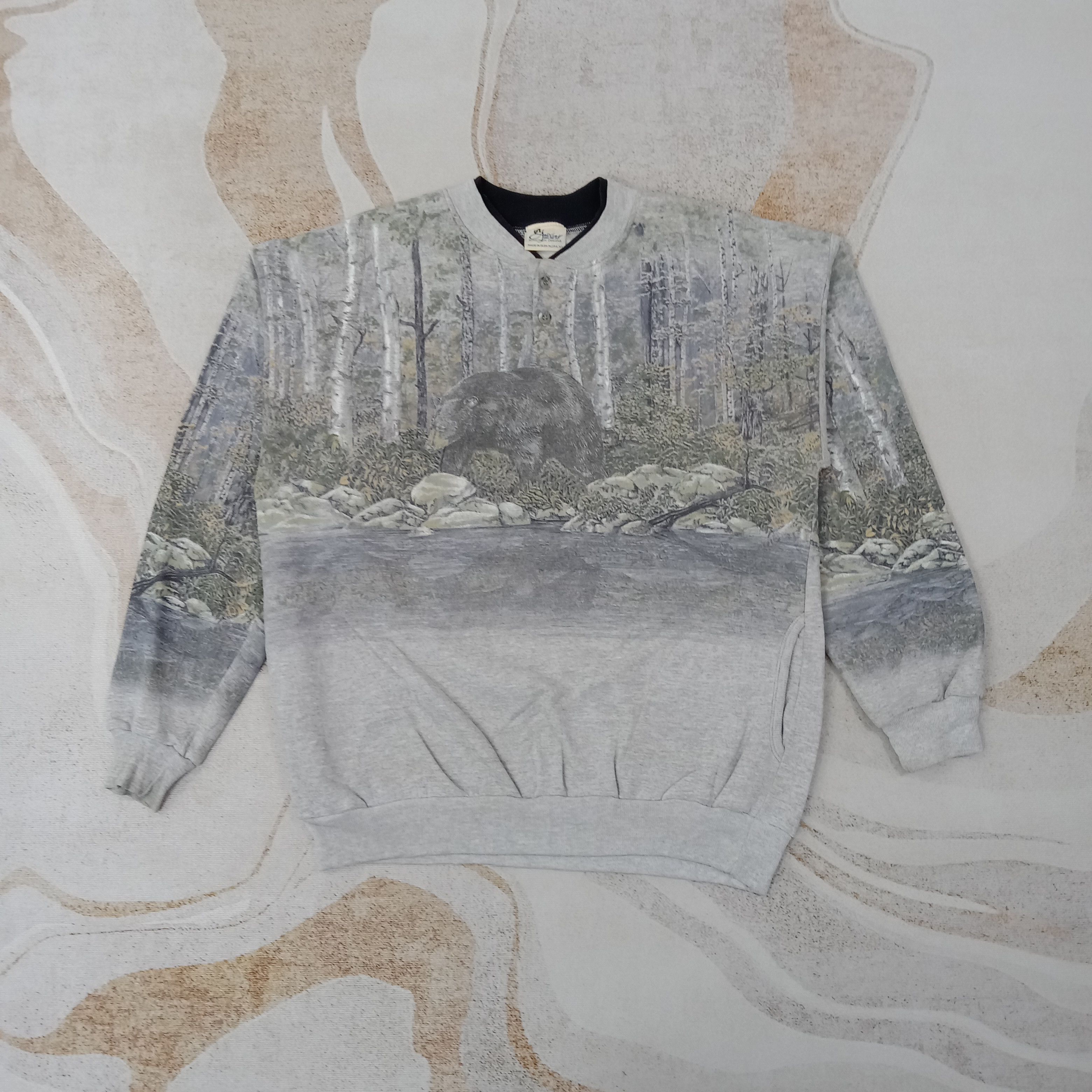 Aitisans Nature Winter Bear Sweatshirt C262N7