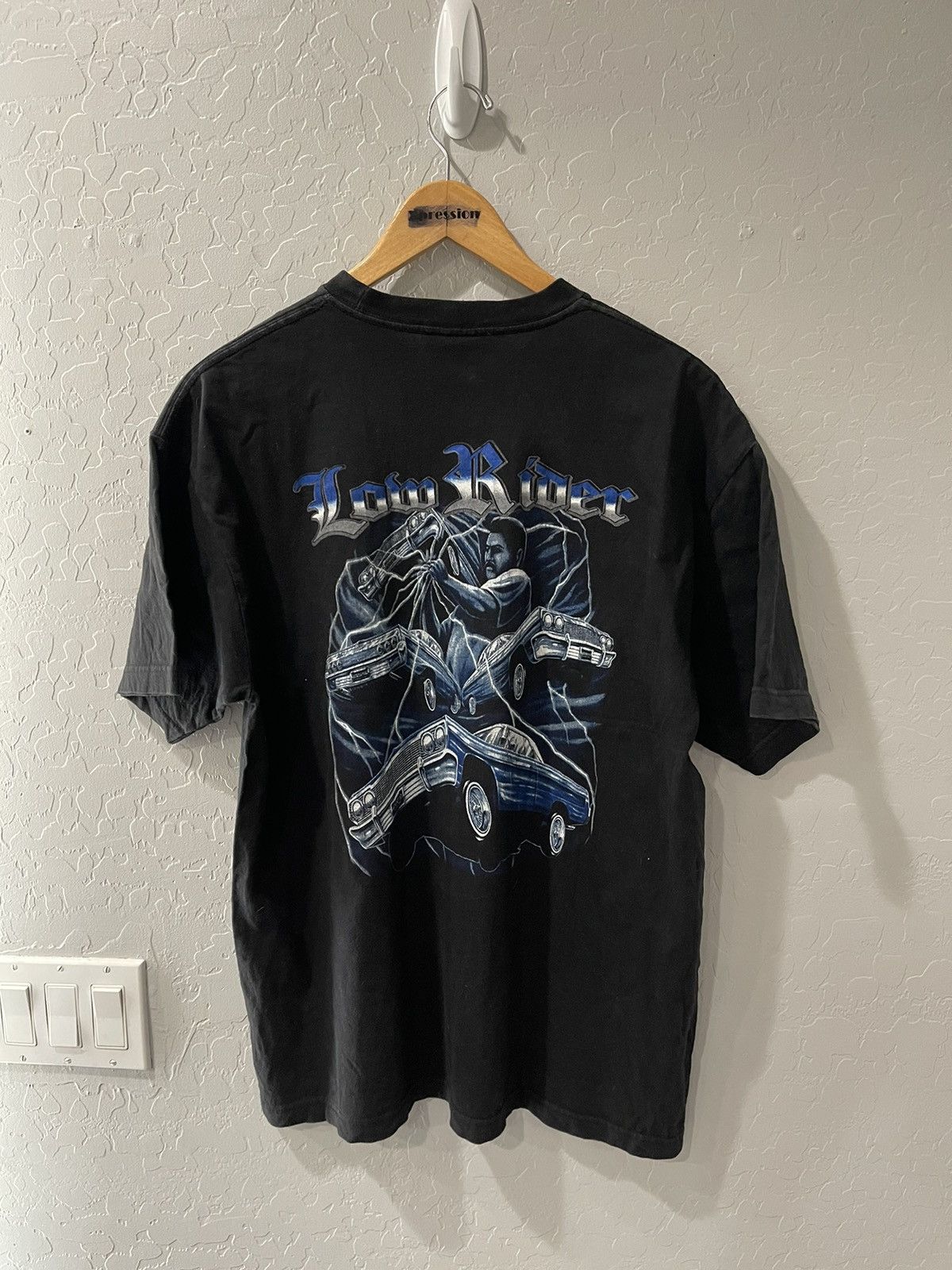 Vintage Vintage Lowrider Times Hydraulic Car Shock Shirt Size Large Size US L / EU 52-54 / 3 - 6 Thumbnail