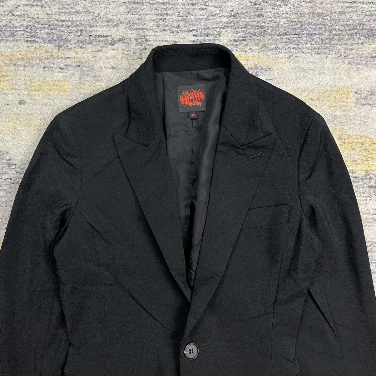 Jean Paul Gaultier Jean Paul gaultier single button blazer Size S / US 4 / IT 40 - 3 Thumbnail