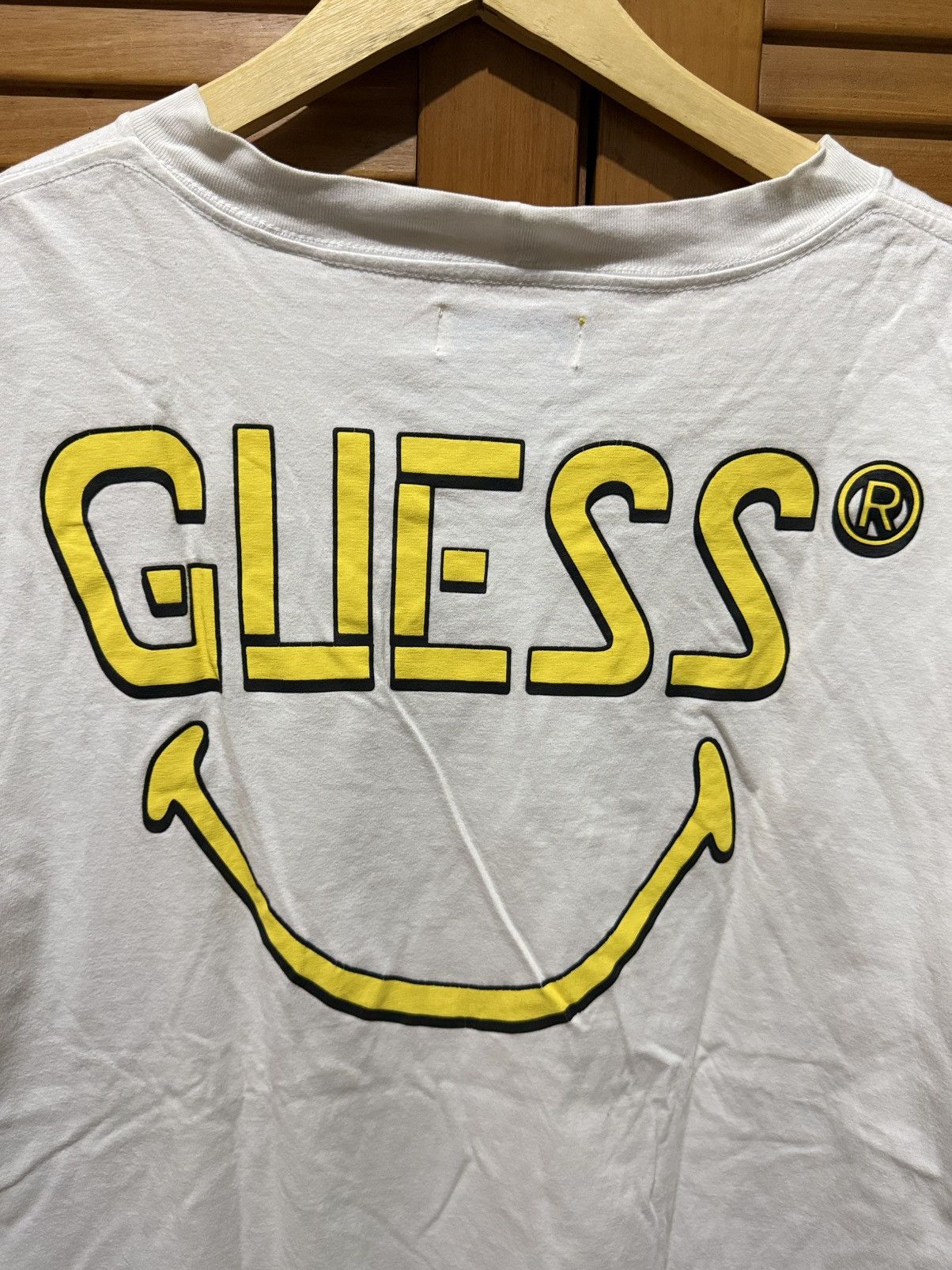 Guess × Market Guess x Chinatown Market x Smiley Logo Tee White Size US XL / EU 56 / 4 - 5 Thumbnail