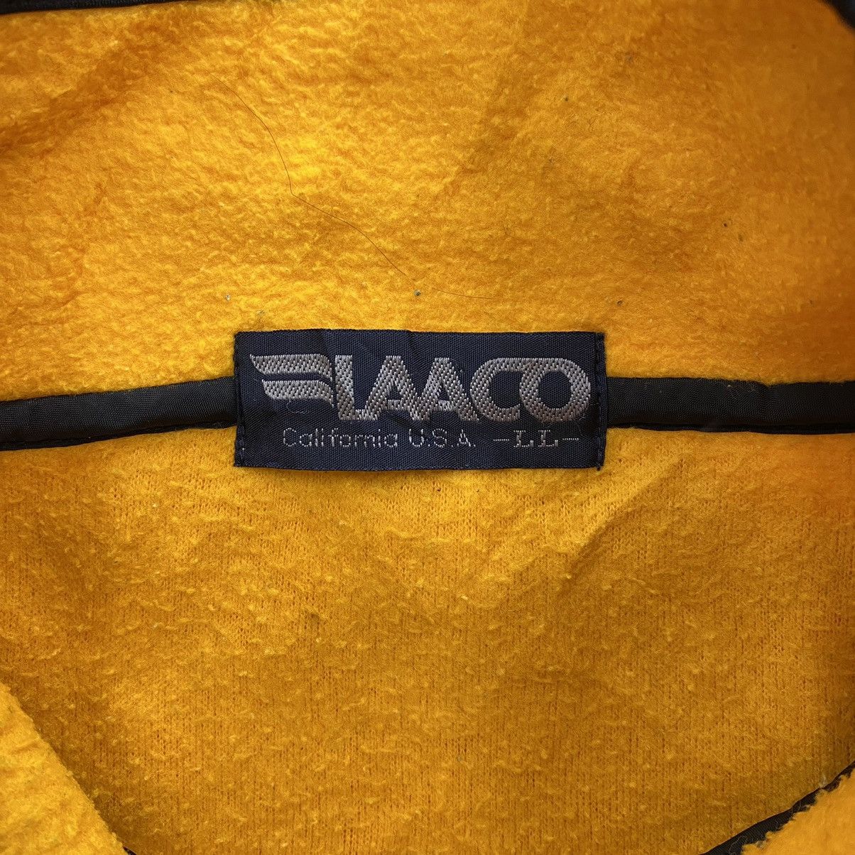 Other LAACO USA Brand Yellow Half Zipper Sherpa Light Jacket Size US L / EU 52-54 / 3 - 3 Thumbnail