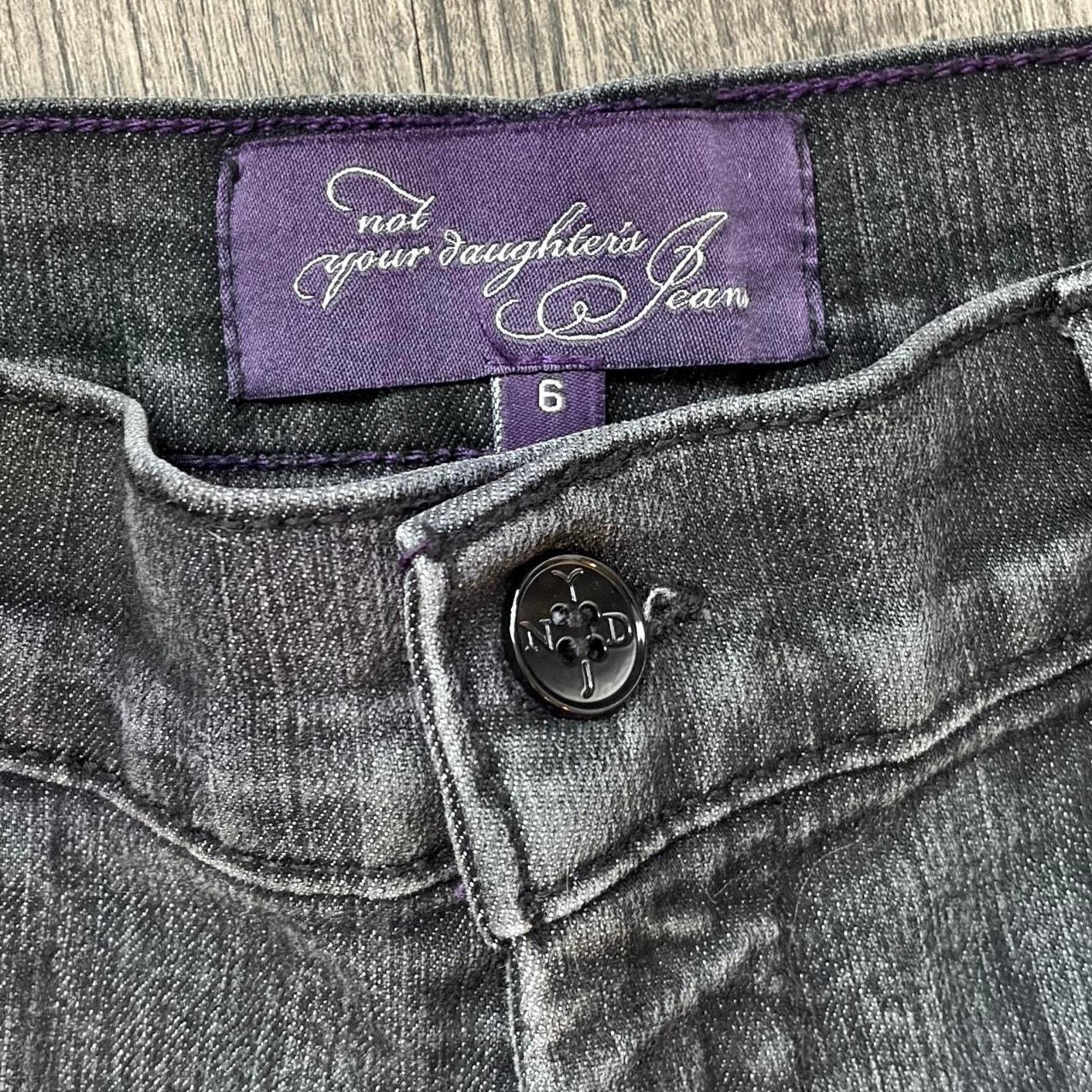 NYDJ Not your daughters jeans black Size 28" / US 6 / IT 42 - 2 Thumbnail