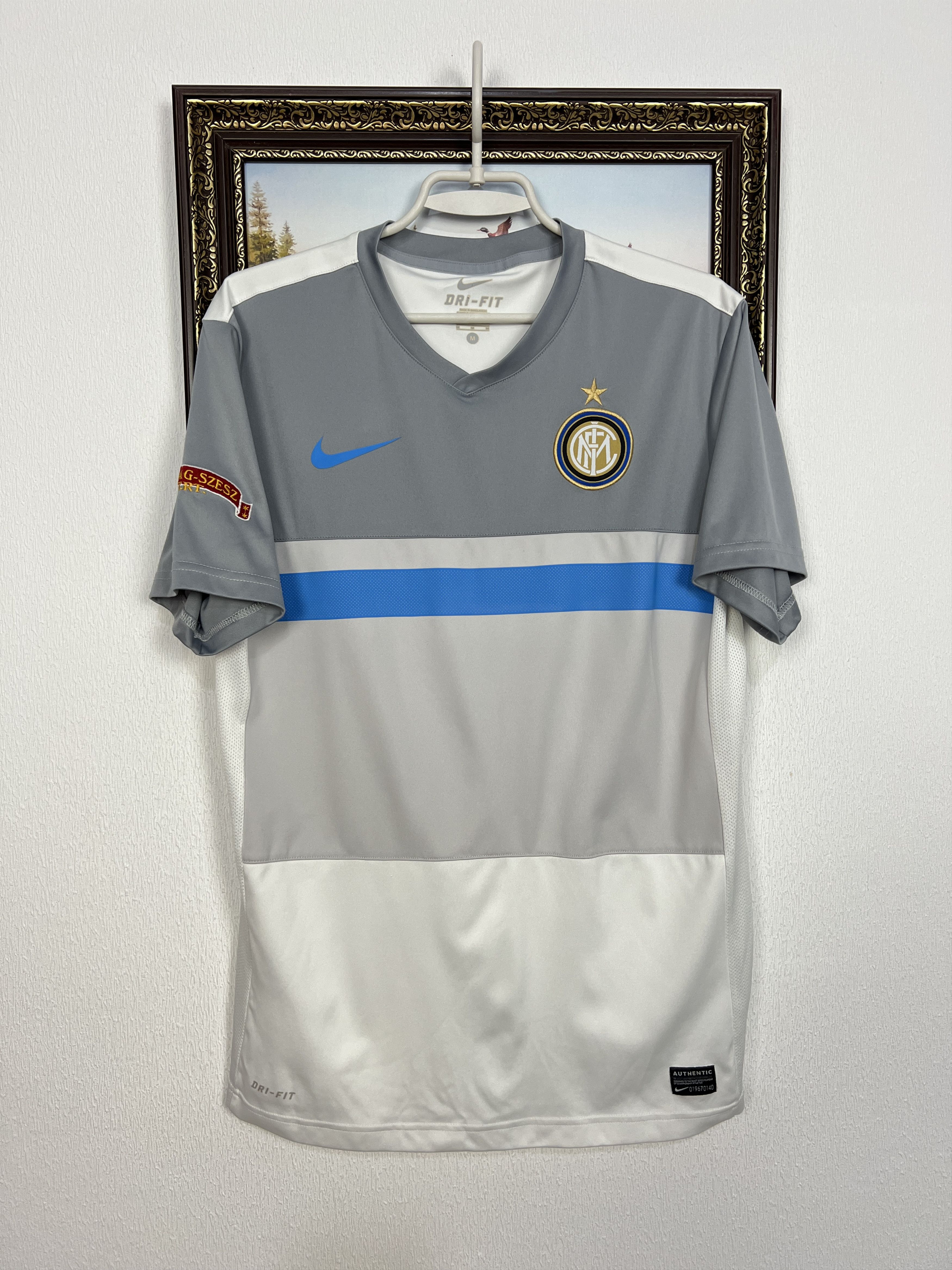 Nike Inter Milan 08/09 P2R player issue L/S shirt #7 Figo | Grailed