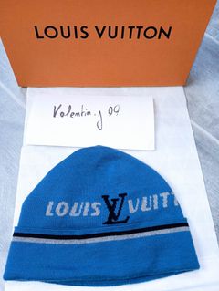 Louis Vuitton Grey Monogram Glitter Beanie Louis Vuitton