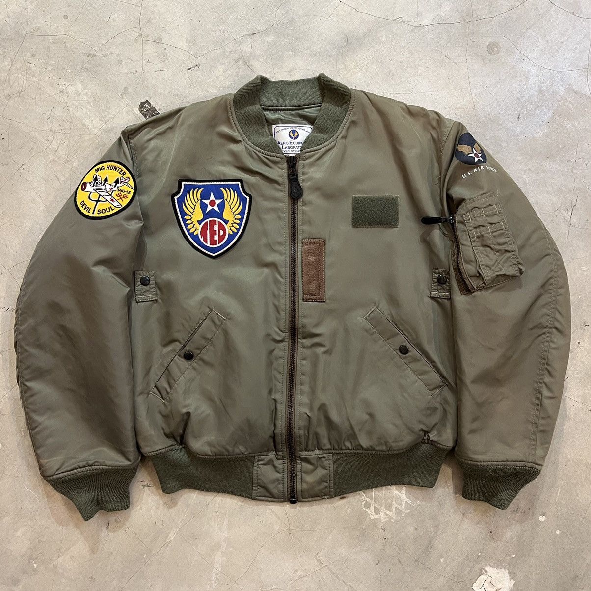 Vintage Vintage TedMan Company Flight Jacket MA-1 | Grailed