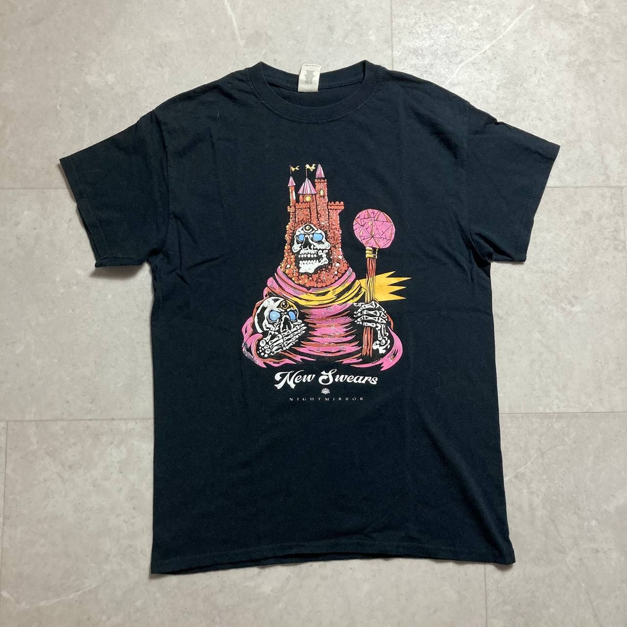 Band Tees New Swears Night Mirror Garage Punk Rock Band Tour Tee Size US M / EU 48-50 / 2 - 1 Thumbnail