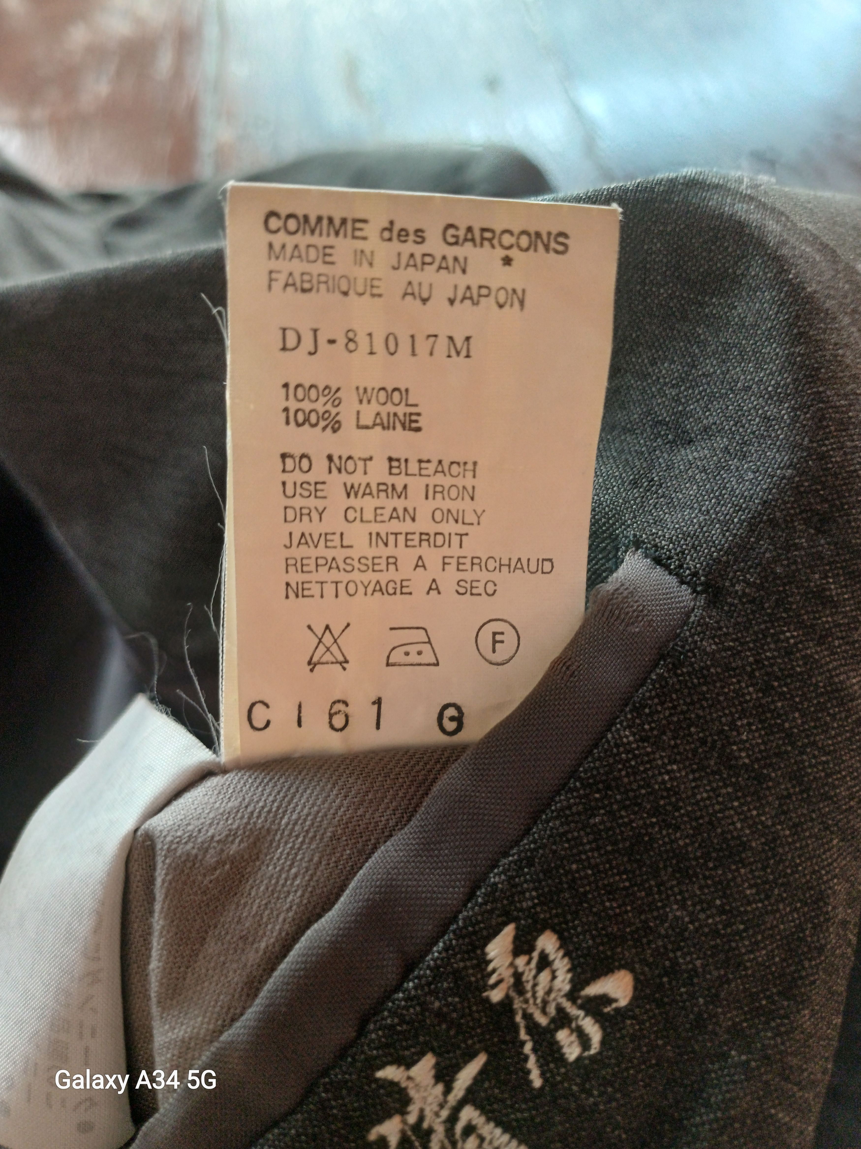 CDG by Comme des Garcons CDG BLAZER Size 48R - 10 Thumbnail