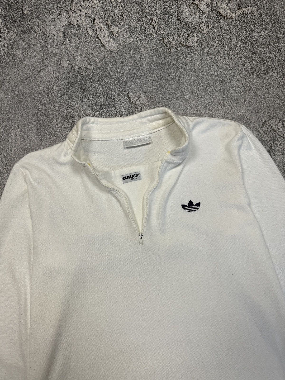 Adidas Vintage Adidas 1/4 Zip Sweatshirt Size US S / EU 44-46 / 1 - 2 Thumbnail