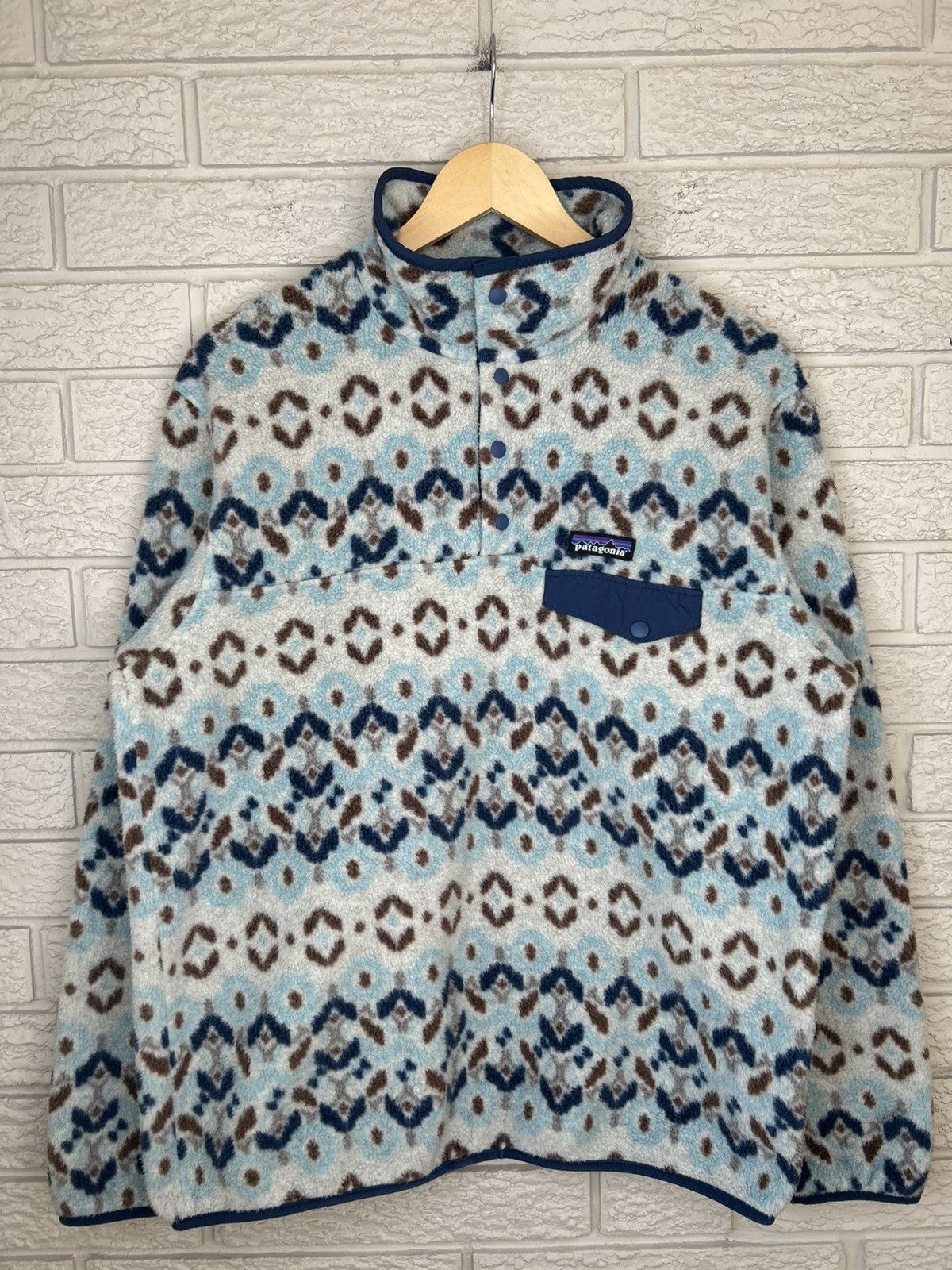 Patagonia Patagonia Synchilla Snap T Tundra Cluster Size US M / EU 48-50 / 2 - 1 Thumbnail