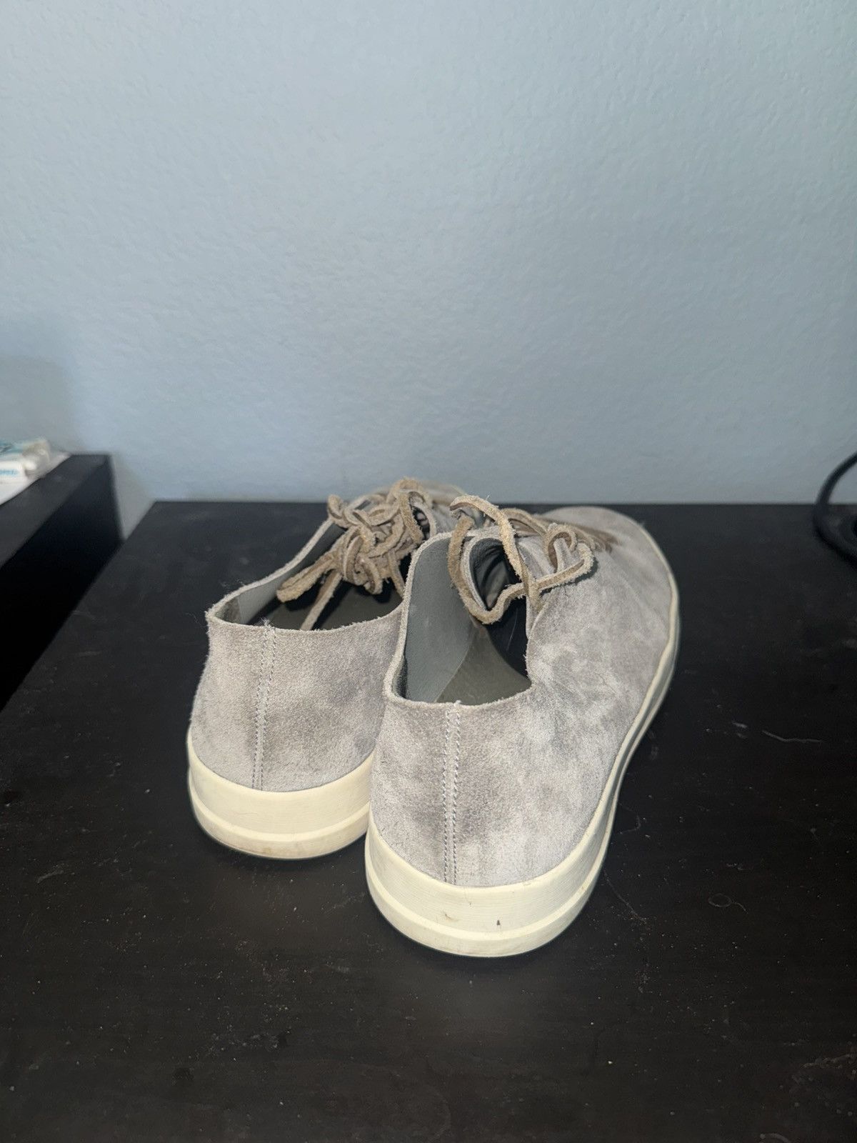 Vince Vince Gray Suede Shoes Size 9.5 Mens Size US 9.5 / EU 42-43 - 3 Thumbnail