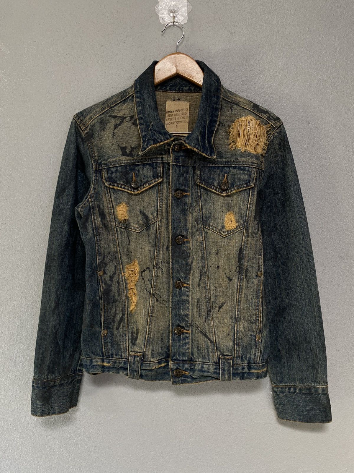 Japanese Brand Midas if six was nine distressed painter jacket jeans J3 Size US S / EU 44-46 / 1 - 2 Thumbnail