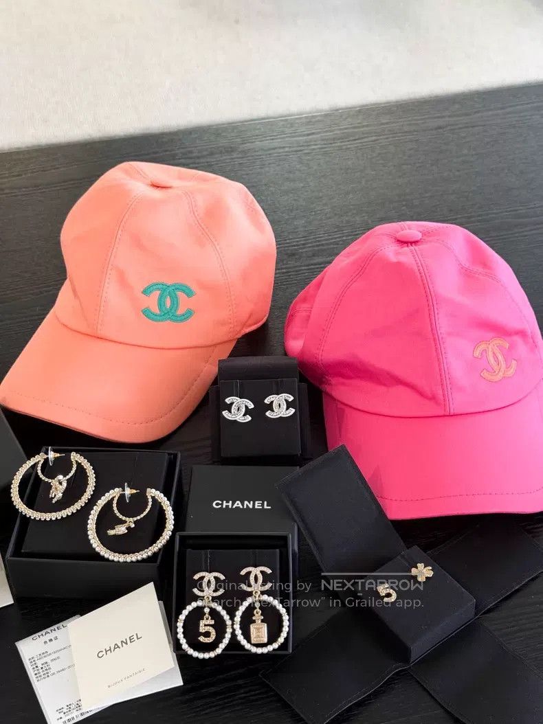 Chanel Chanel Pink rose pink baseball cap Size ONE SIZE - 8 Thumbnail