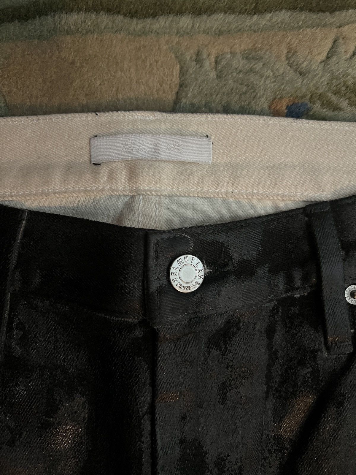 Helmut Lang Helmut Lang Foiled Jeans Size US 30 / EU 46 - 5 Thumbnail