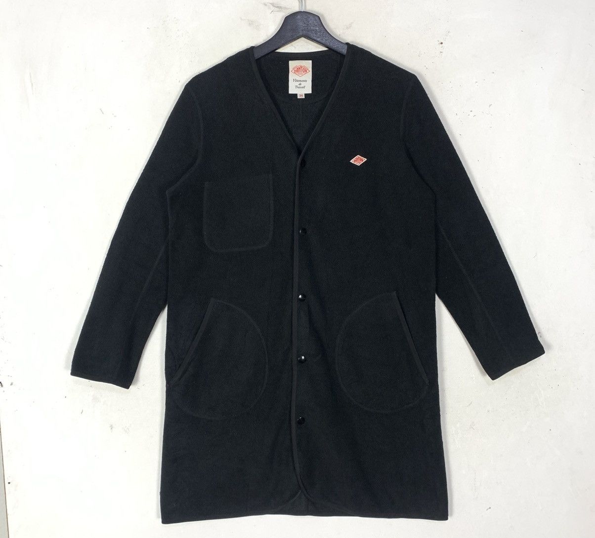 Danton Denton Clothing Outdoor StreetWear Fleece Long Jacket Size M / US 6-8 / IT 42-44 - 2 Thumbnail