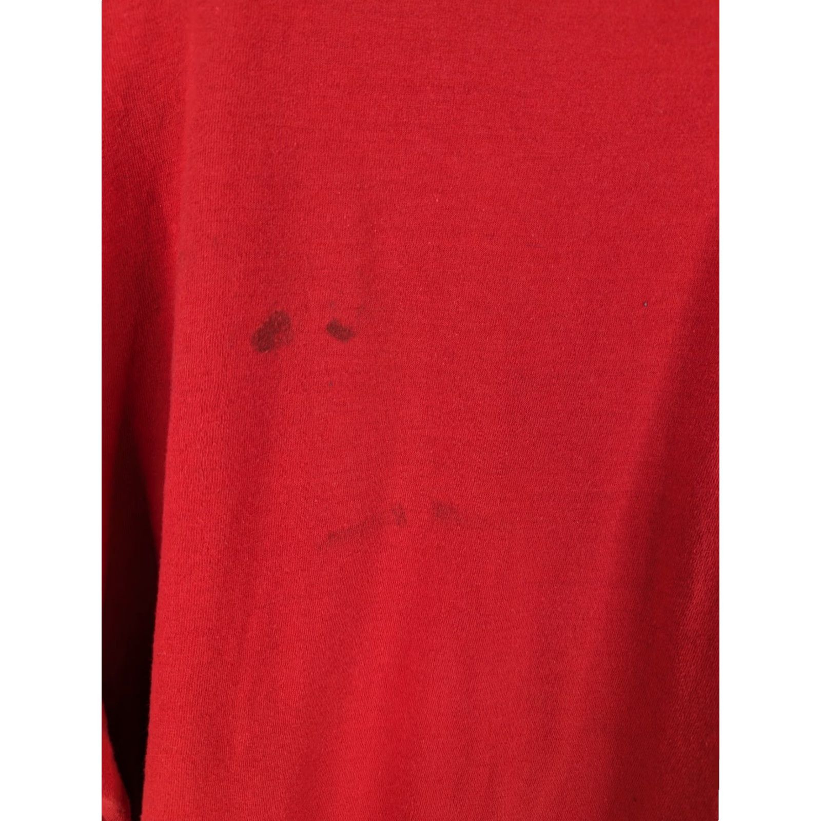 Gildan VINTAGE Red T-Shirt Iron County Fair Committee 2004 XL Guy in Horse USA Shirt Mens Size US XL / EU 56 / 4 - 5 Thumbnail