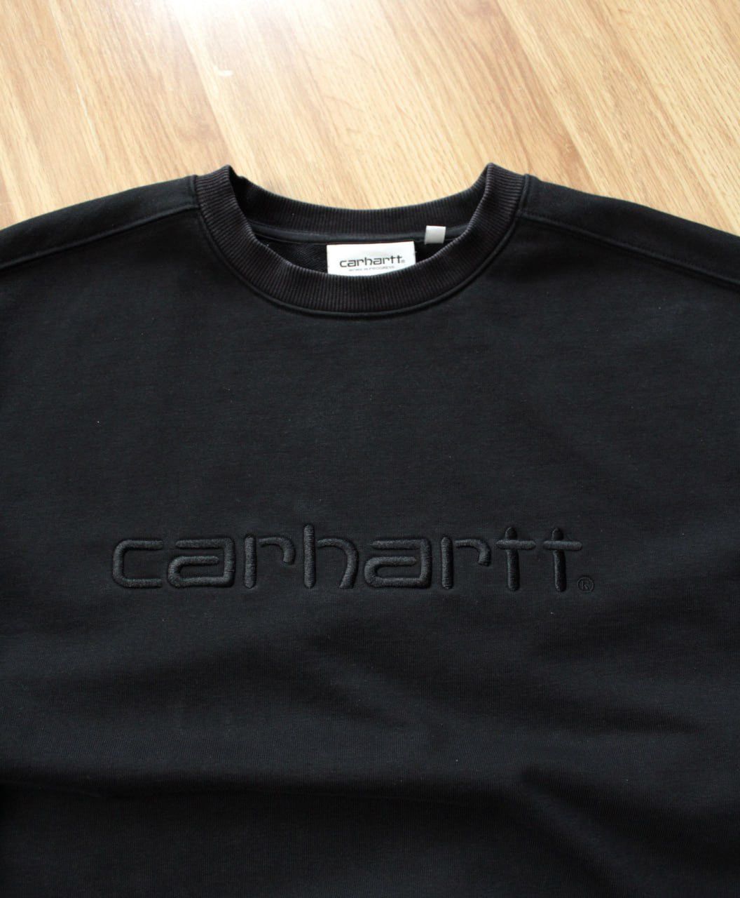 Carhartt × Carhartt Wip 🥷 Vintage Carhartt Big Logo Y2K Sweatshirt Distressed 🔥 Size US S / EU 44-46 / 1 - 2 Thumbnail