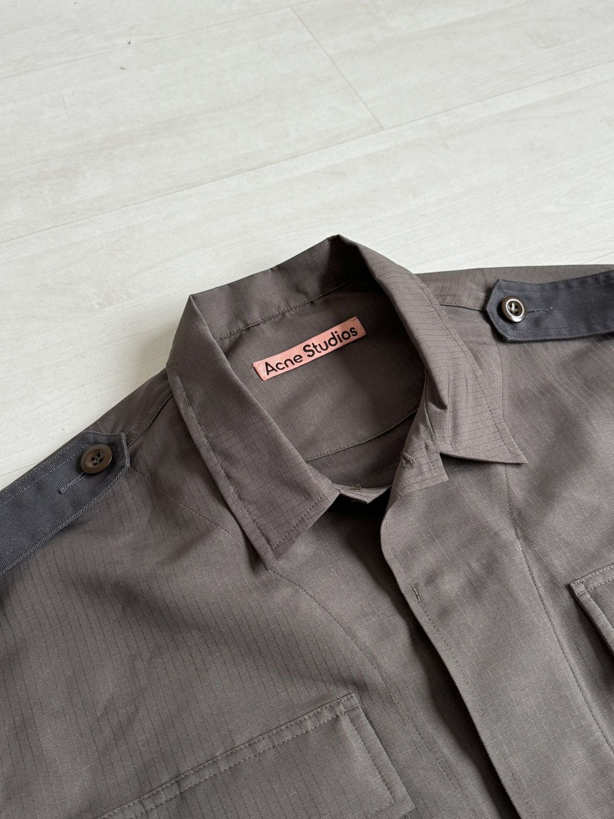Acne Studios Acne Studios Field Jacket Chestnut Brown 46 Size US M / EU 48-50 / 2 - 6 Thumbnail